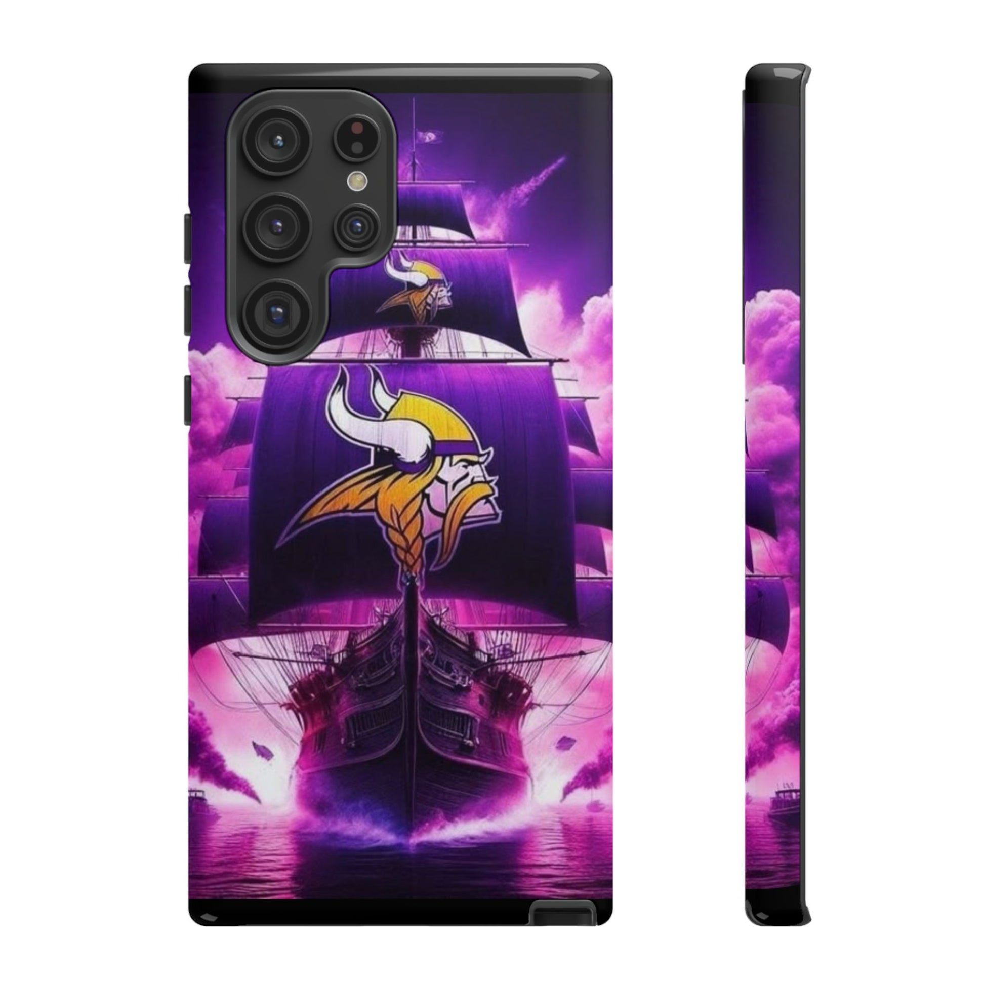 Minnesota Vikings Ship Football Phone Case, Tough Cases for iPhones, Samsung, and Pixel