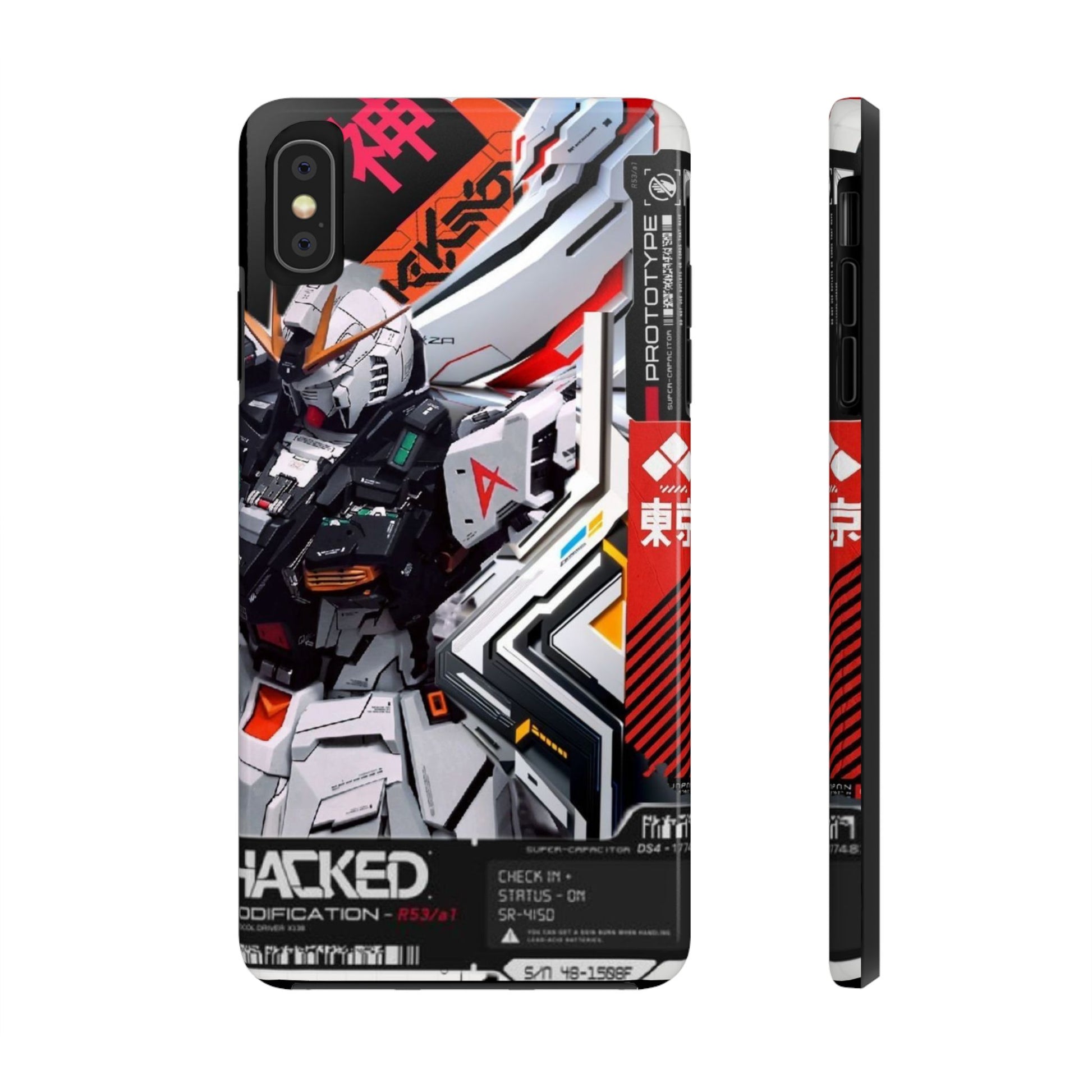 Anime Mecha Warrior Phone Case for iPhone & Samsung Galaxy Phones