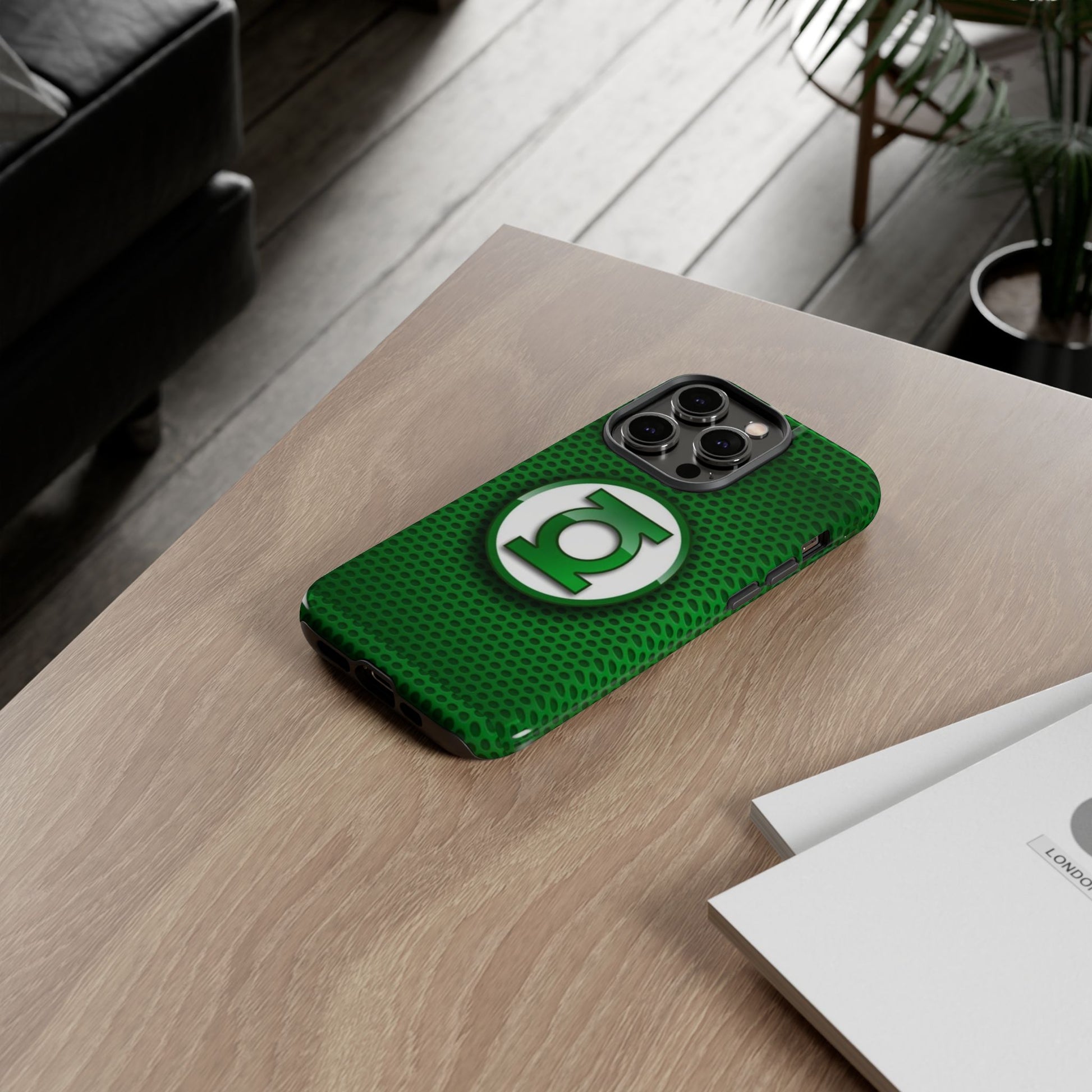 Green Lantern Logo Phone Case, Tough Cases, DC Case for iPhones, Samsung, and Pixel