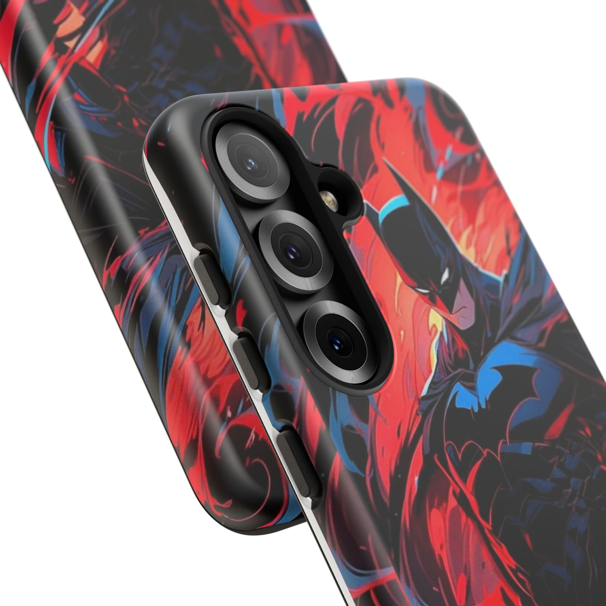 The Dark Knight Batman Art Tough Cases for iPhones, Samsung, and Pixel