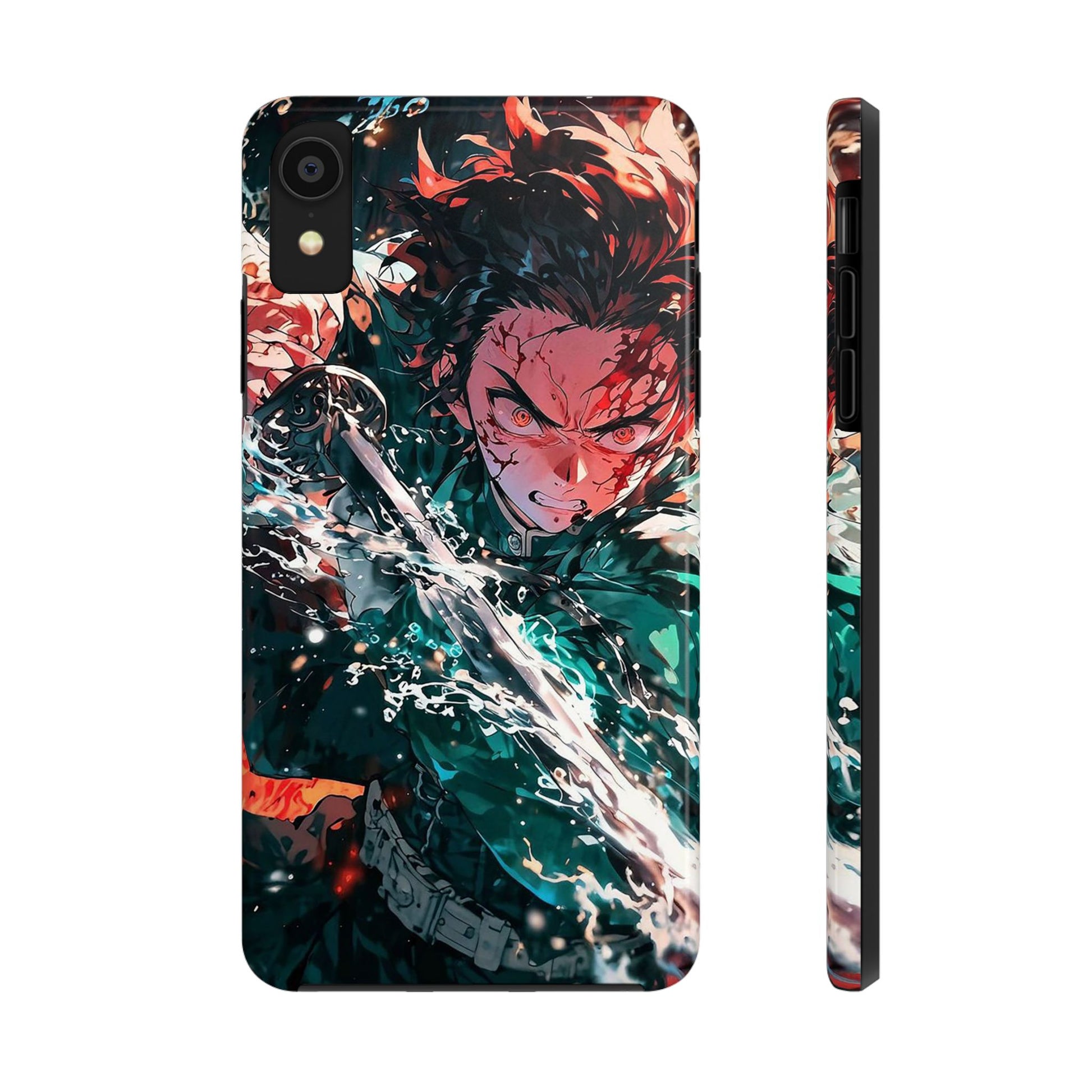 Demon Slayer Tanjiro Art Phone Case for iPhone & Samsung Galaxy Phones
