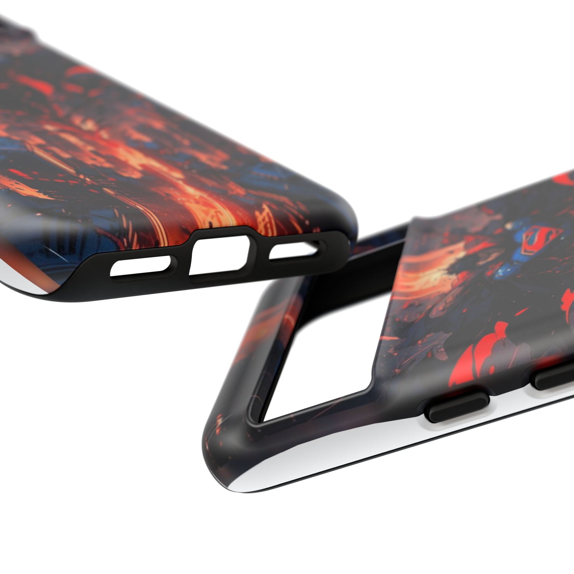 Anime Superman Tough Cases for iPhones, Samsung, and Pixel