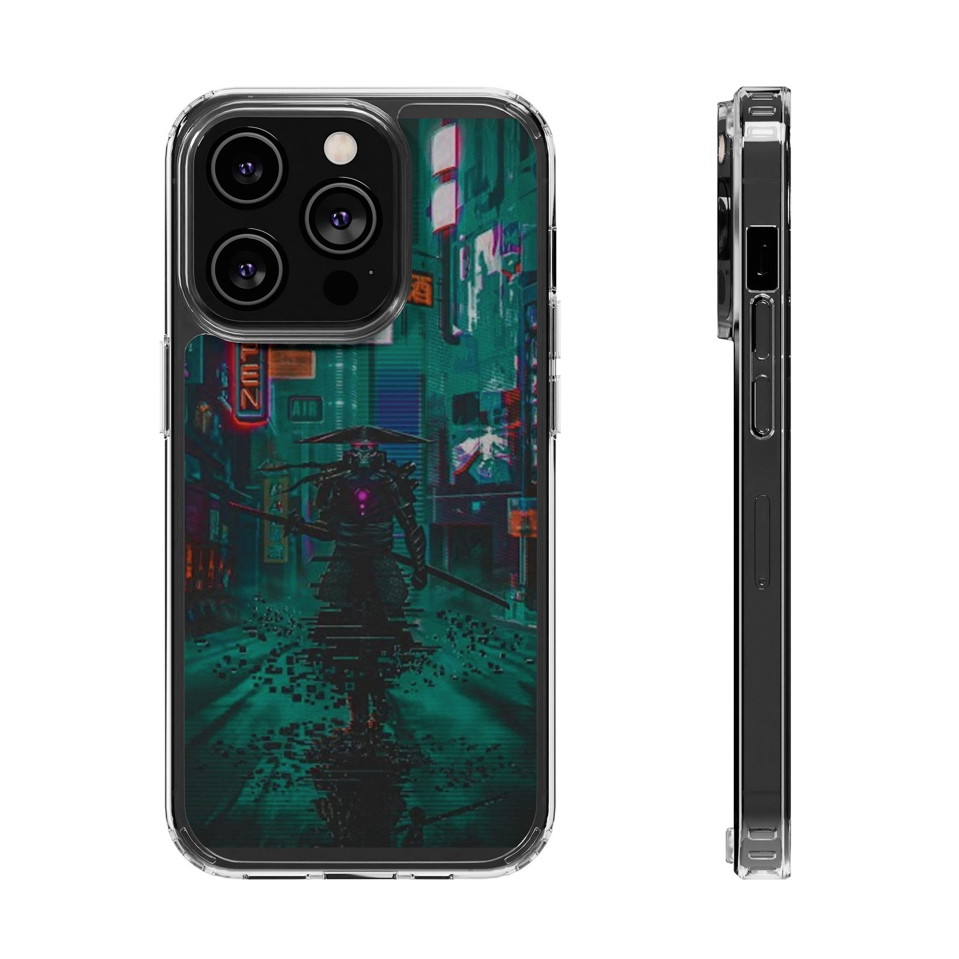 Samauri CyberPunk Game Inspired Phone Cover,