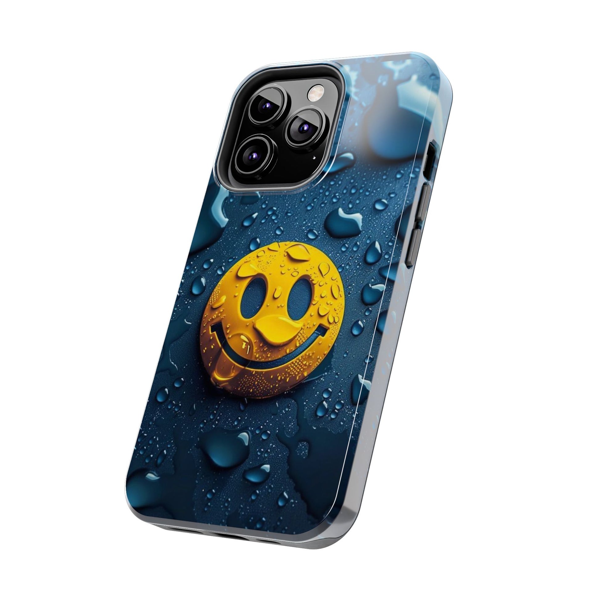 Be Happy Smiley Face Phone Cases for iPhones & Samsung Phones