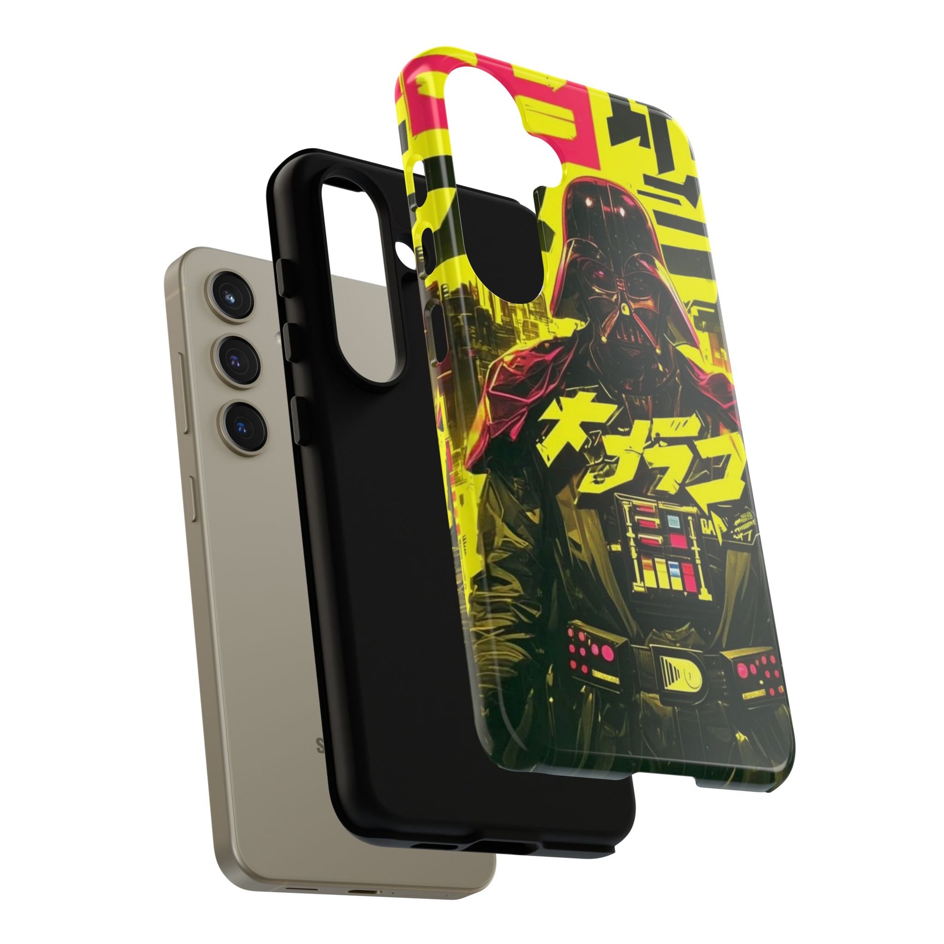 Cyberpunk X Vader Tough Cases for iPhones, Samsung, and Pixel