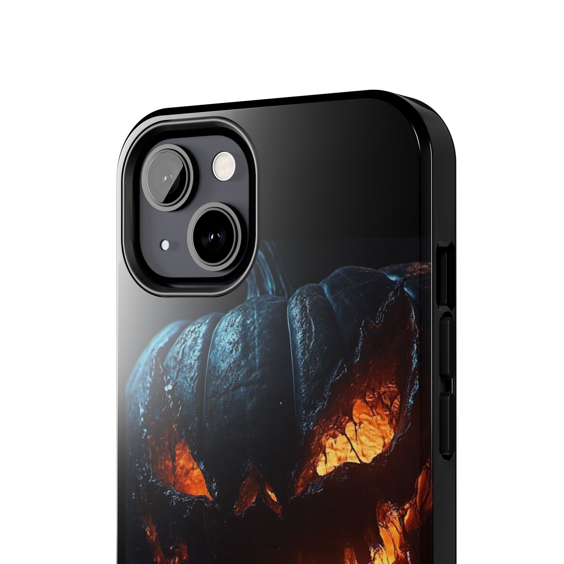 Scary Pumpkin Halloween Theme Phone Cases for iPhones & Samsung Phones