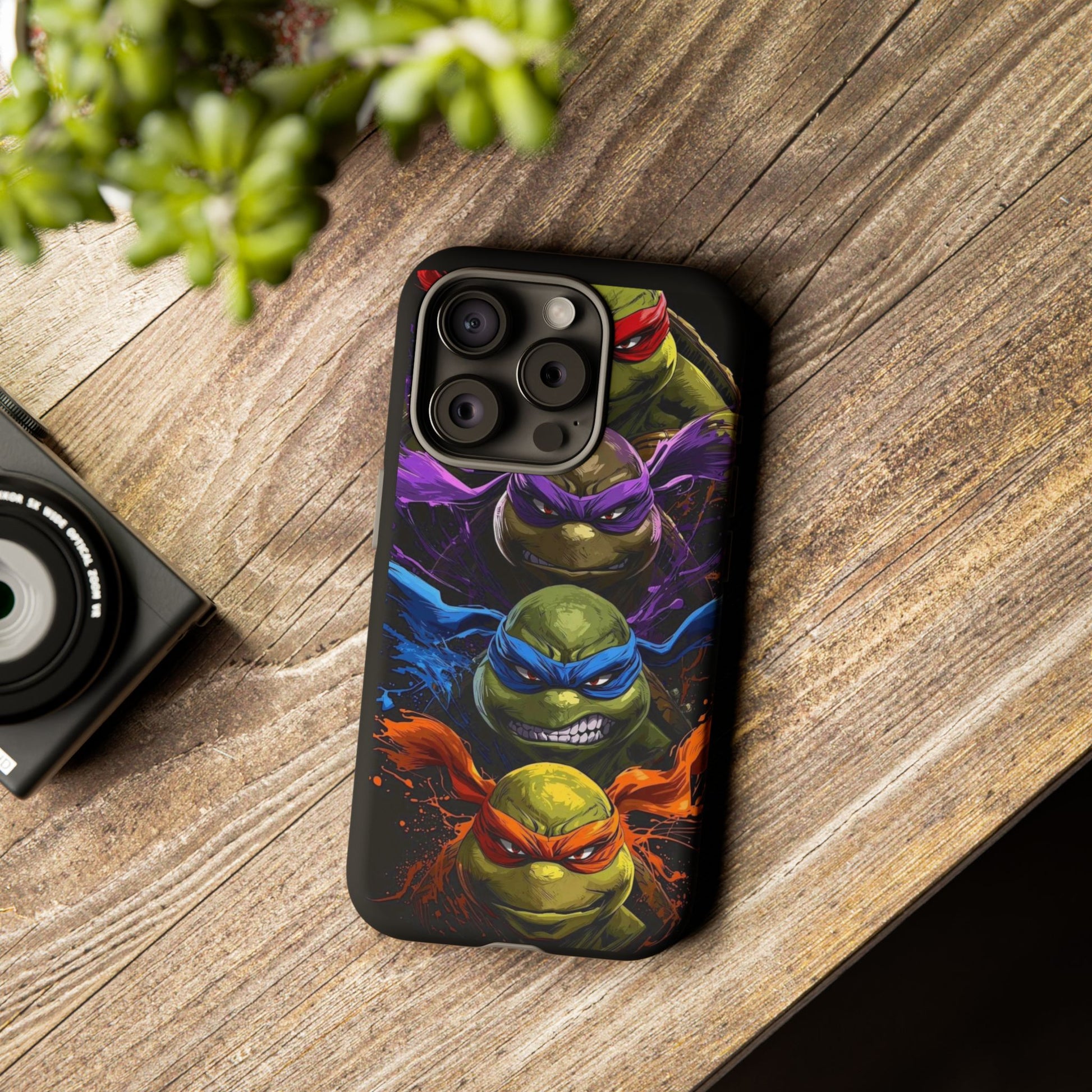 Ninja Turtles Tough Cases for iPhones, Samsung, and Pixel