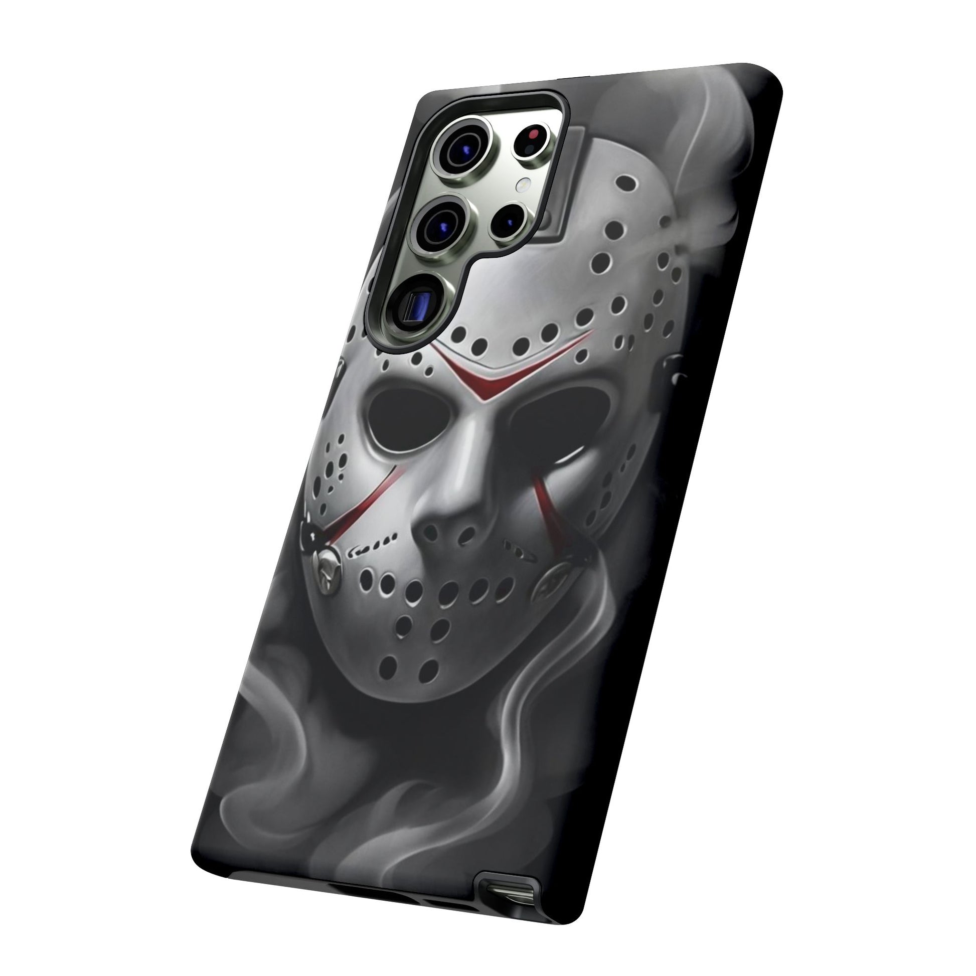 Friday the 13th Jason's Mask Tough Cases for iPhones, Samsung, and Pixel