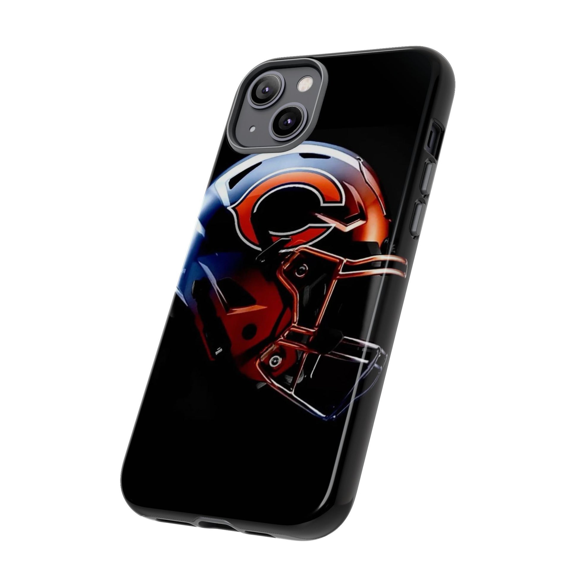 Football Helmet Chicago Bears Phone Case, Tough Cases for iPhones, Samsung, and Pixel