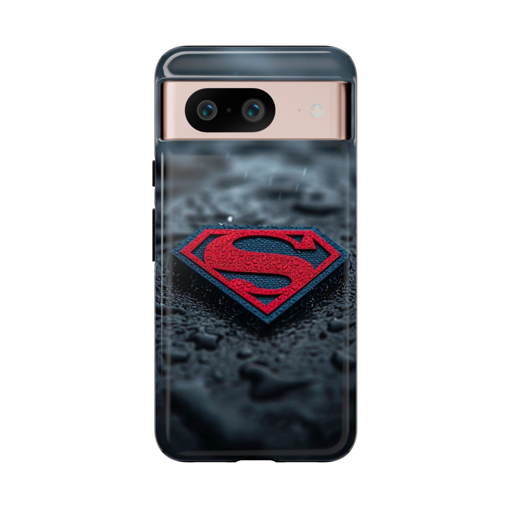 Superman Logo Tough Cases for iPhones, Samsung, and Pixel