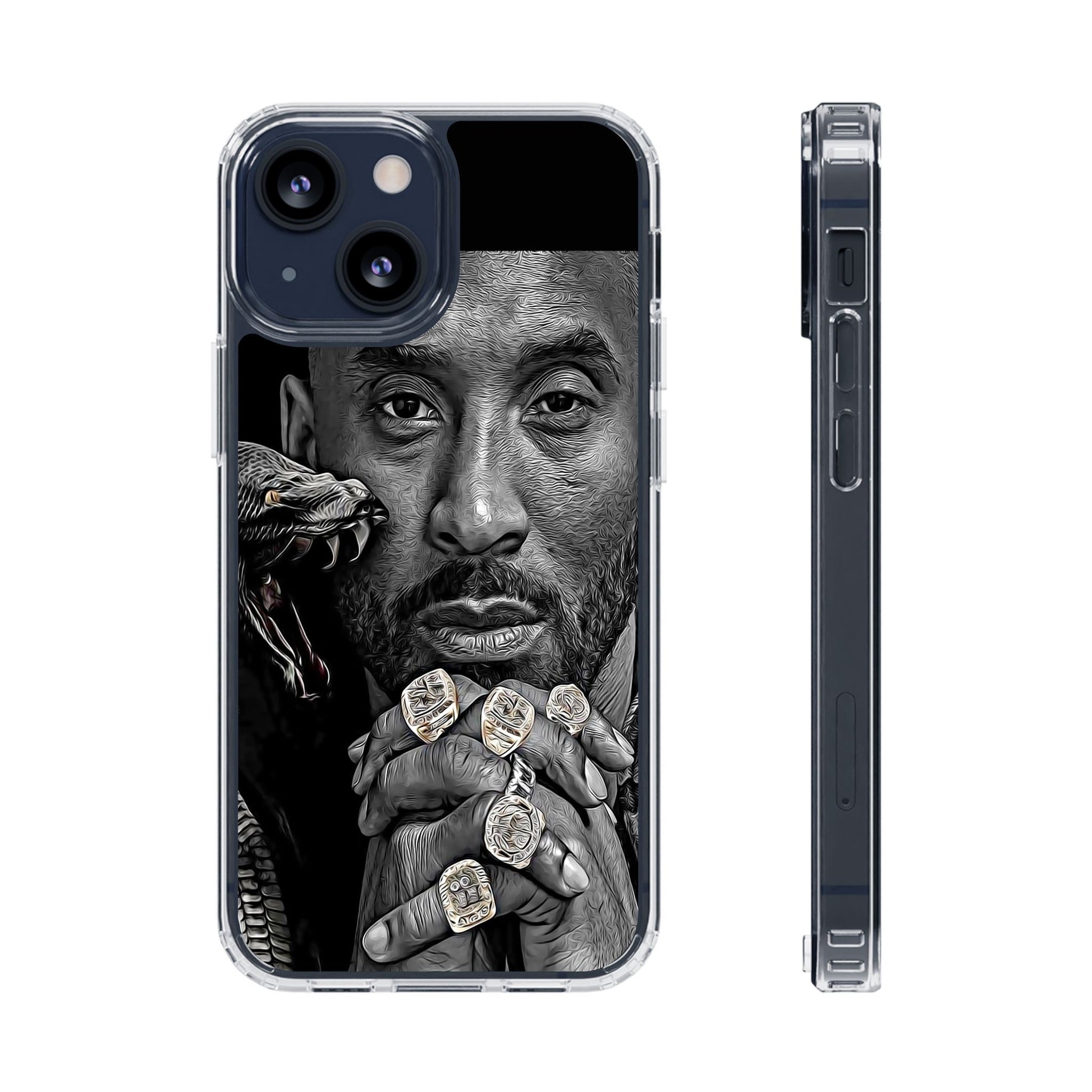 Kobe Championship Rings Mamba Themed Protective Iphone and Samsung case
