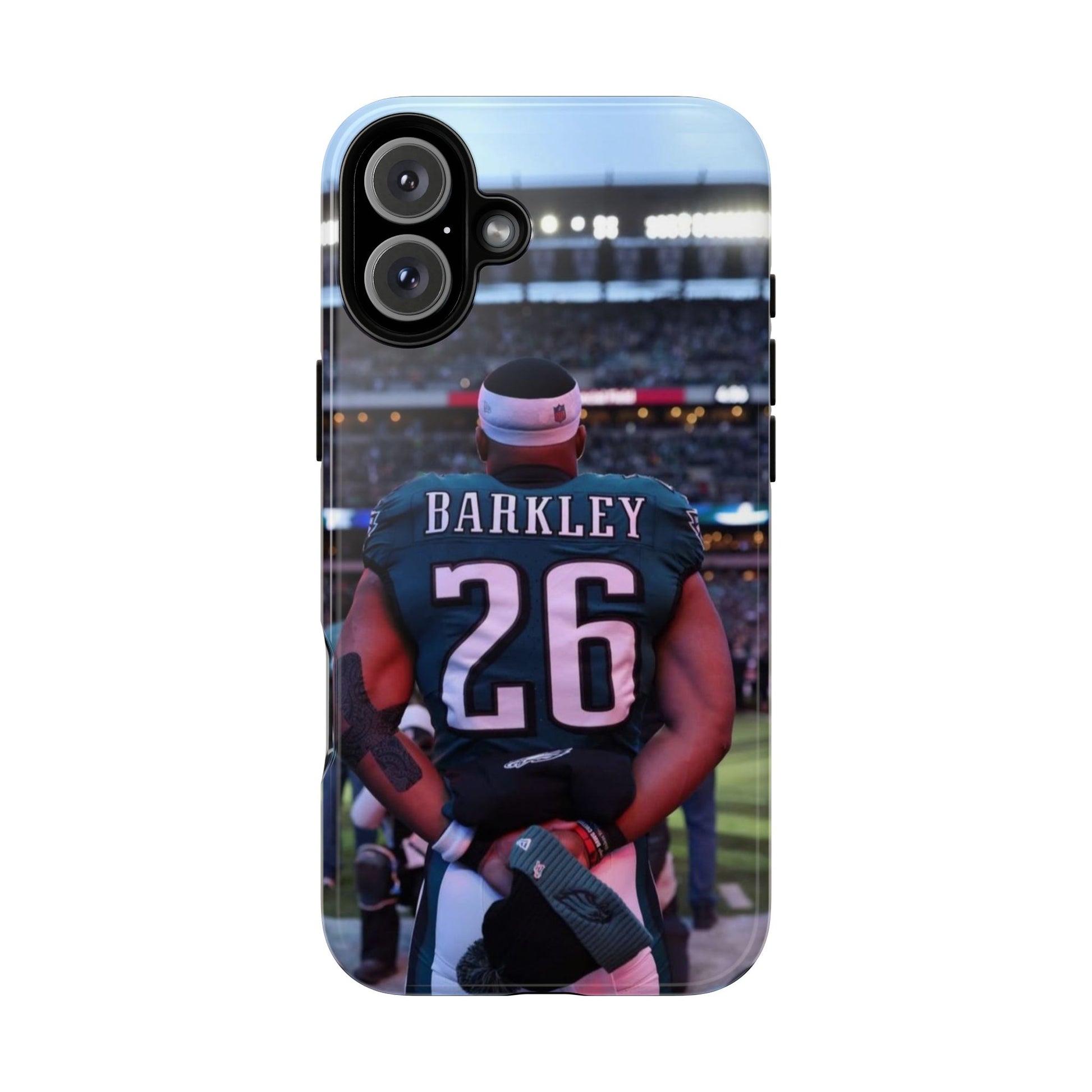 Eagles Football Saquon Barkley Tough Cases for iPhones, Samsung, and Pixel