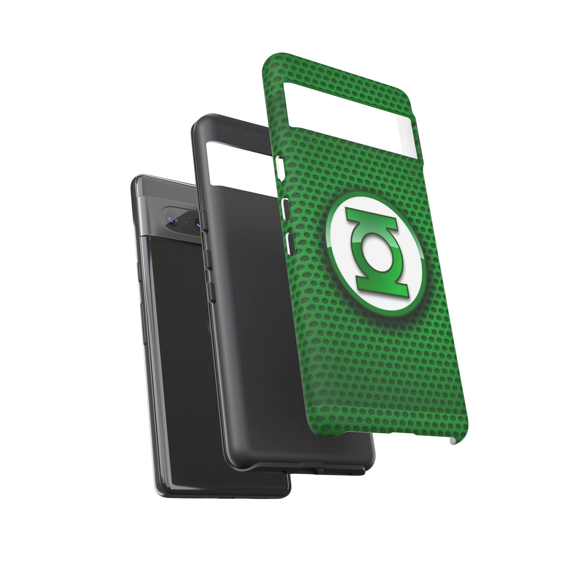 Green Lantern Logo Phone Case, Tough Cases, DC Case for iPhones, Samsung, and Pixel