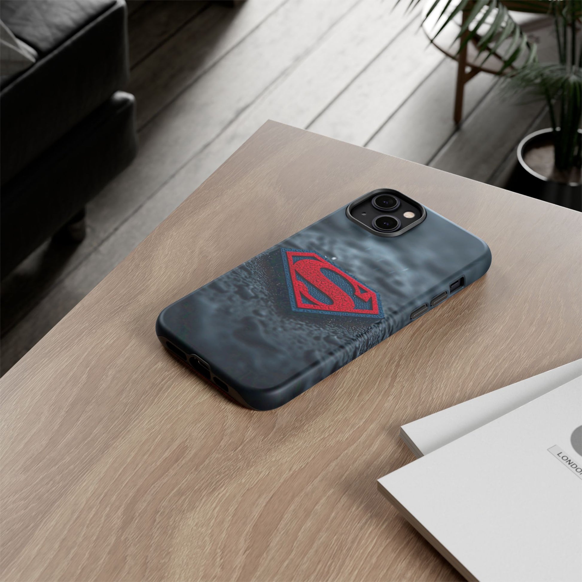 Superman Logo Tough Cases for iPhones, Samsung, and Pixel