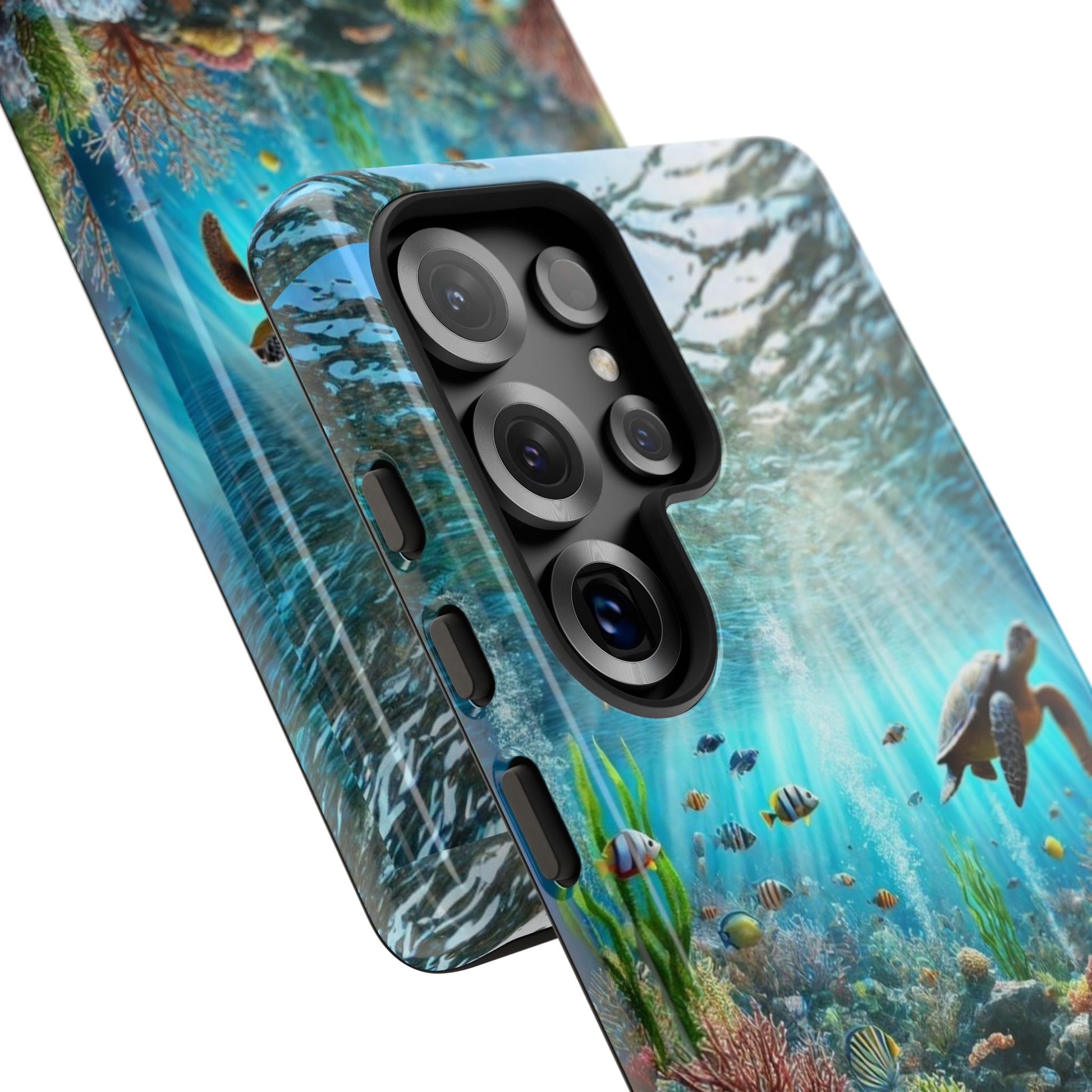 Under Sea Landscape Tough Cases for iPhones, Samsung, and Pixel