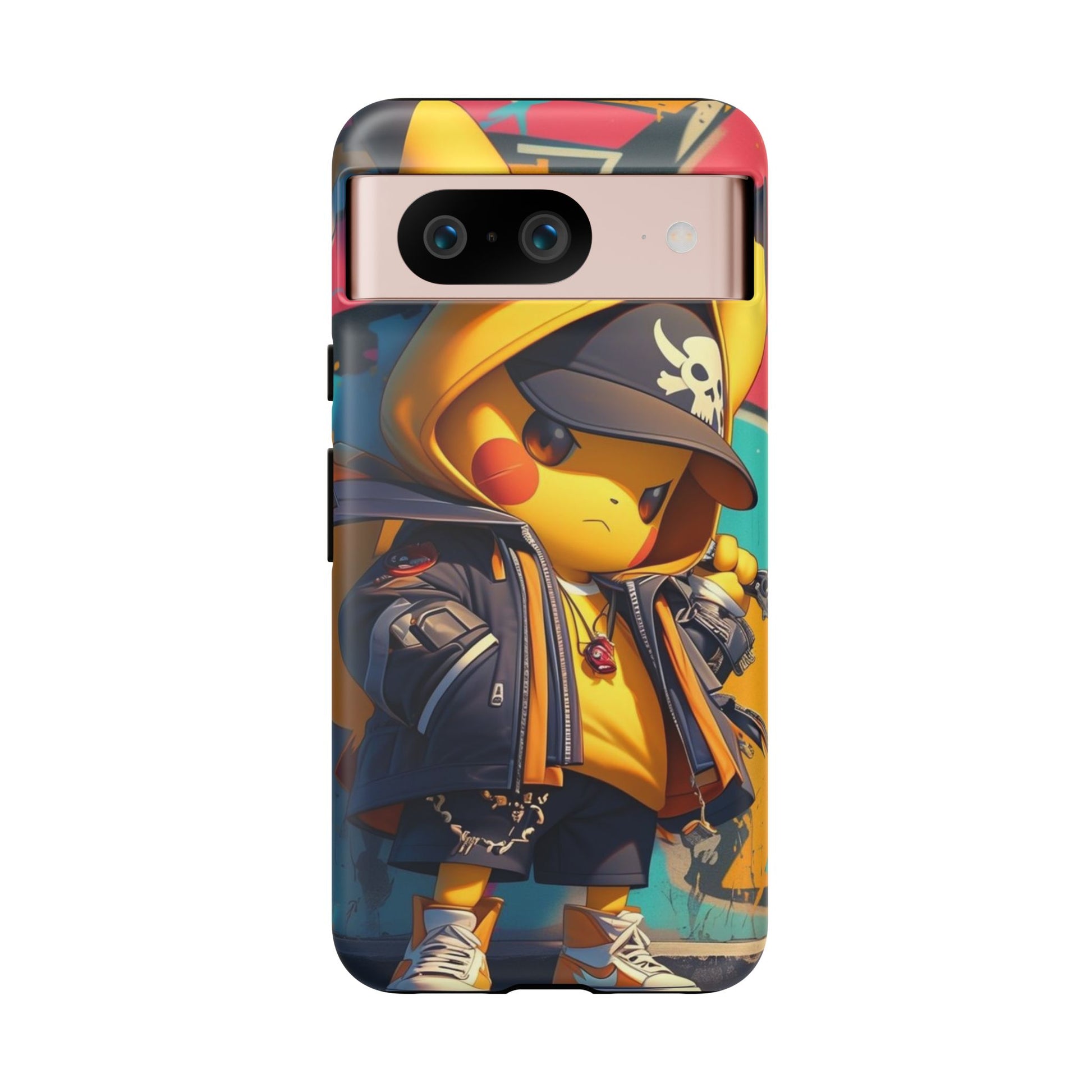 Cute Poke Bear Phone Case, Tough Cases for iPhones, Samsung, and Pixel
