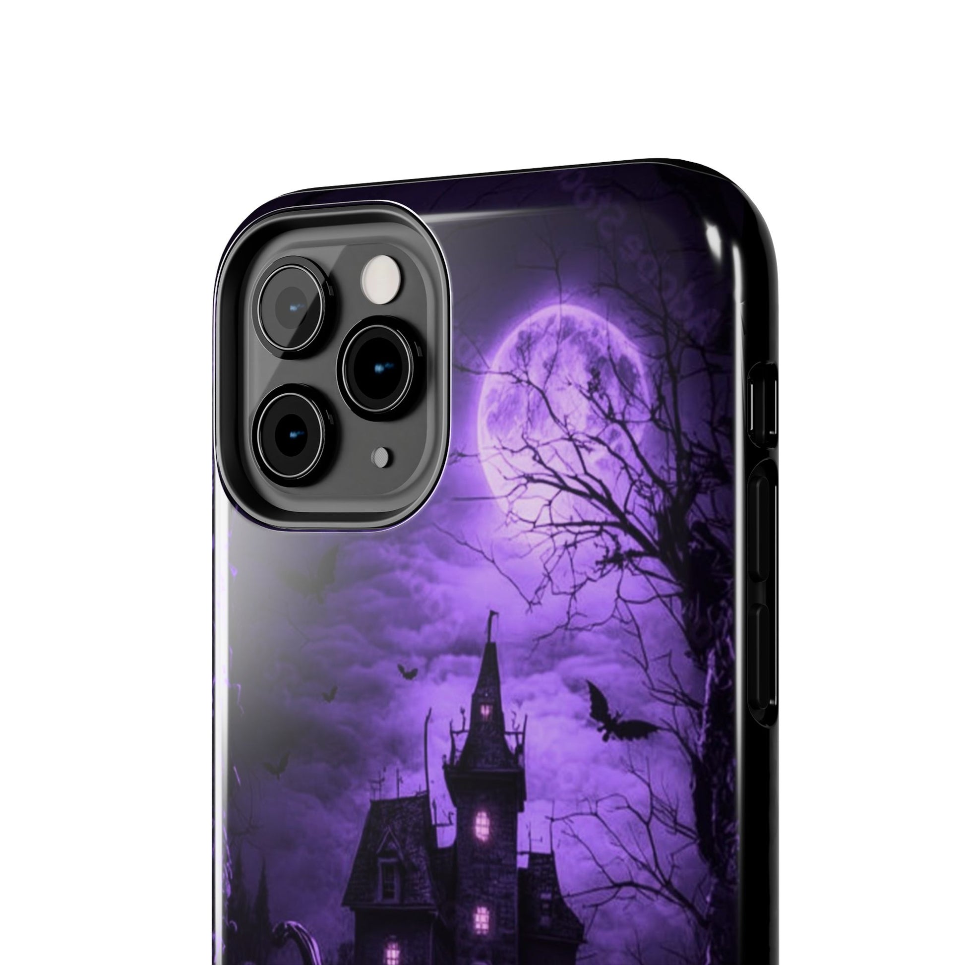 Haunted House Halloween Theme Phone Cases for iPhones & Samsung Phones