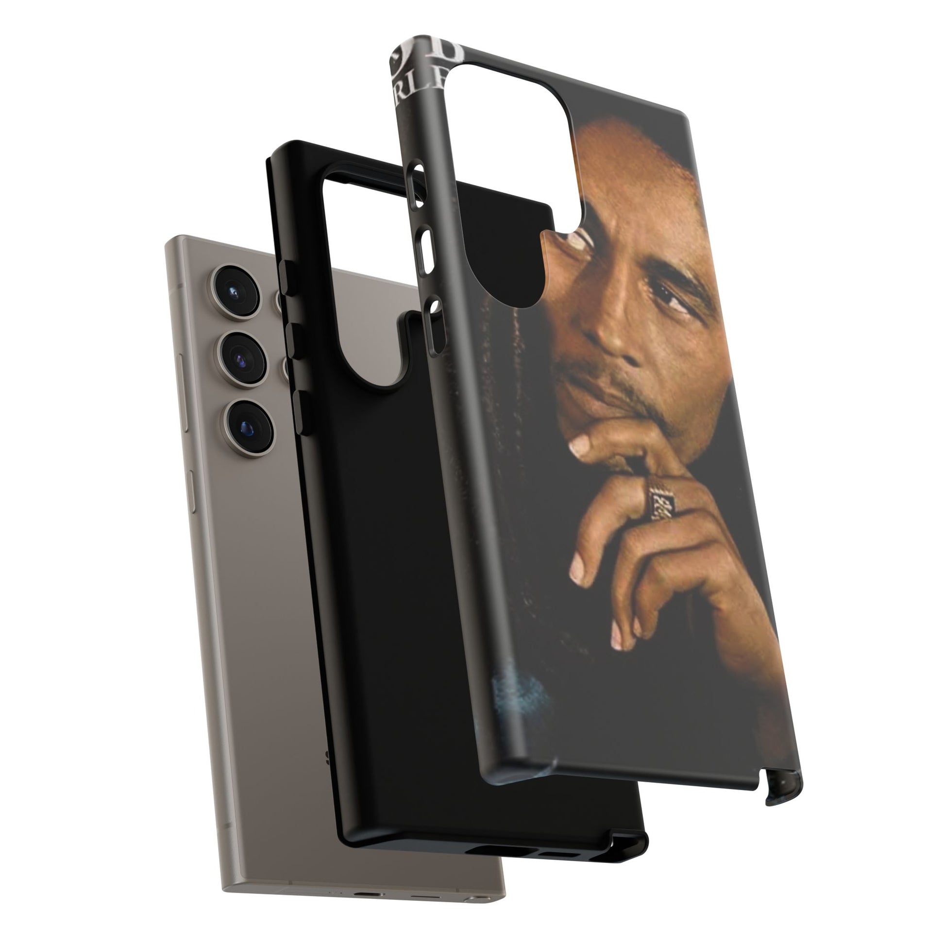 Marley Reggae Tough Cases for iPhones, Samsung, and Pixel