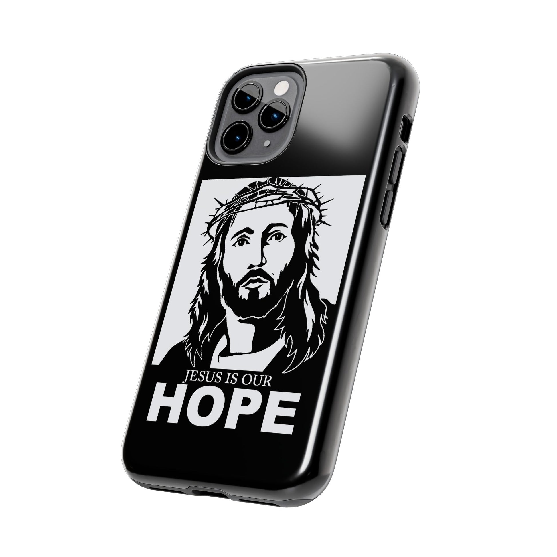 Jesus is Our Hope Christian Phone Cases for iPhones & Samsung Phones