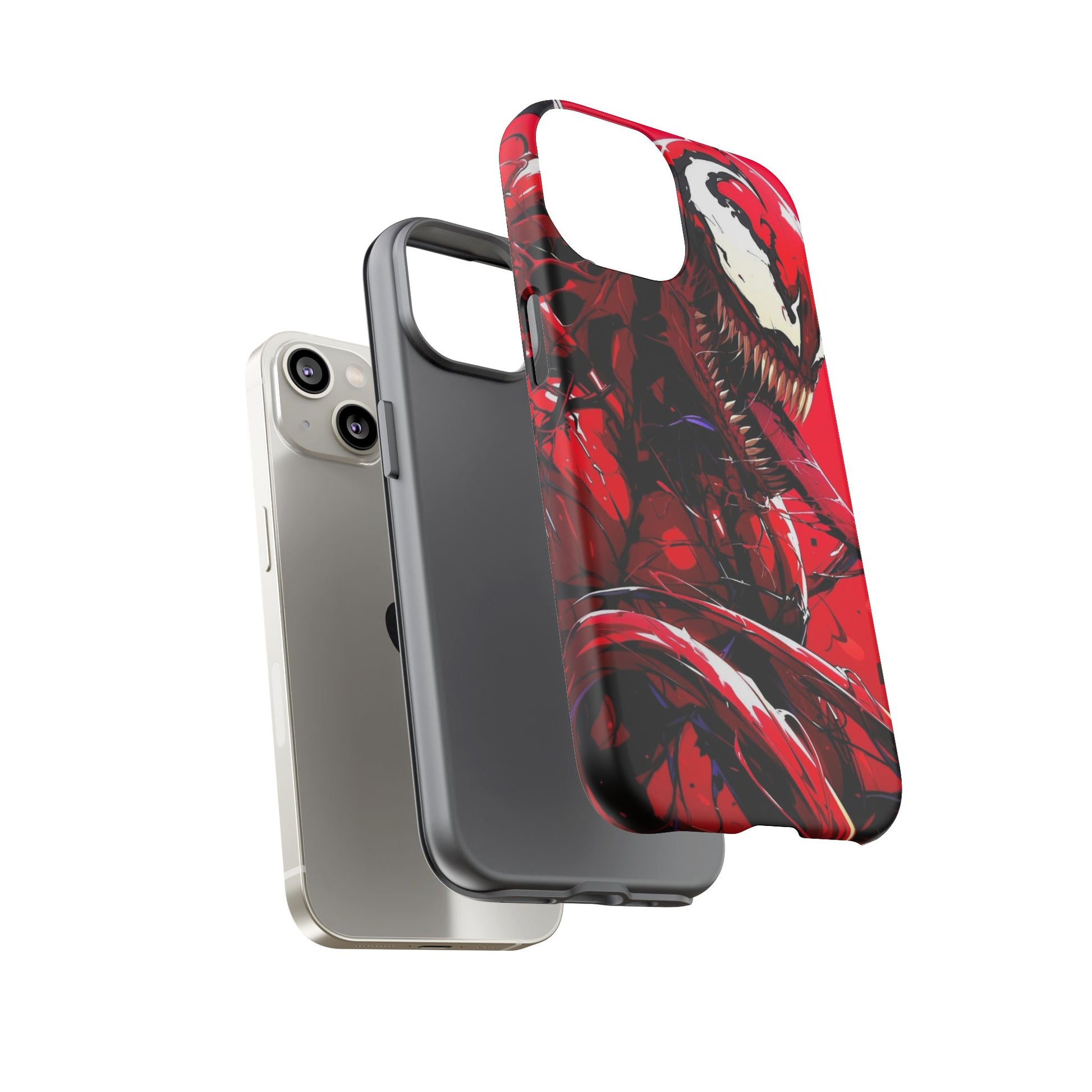 Carnage Marvel Villain Tough Cases for iPhones, Samsung, and Pixel