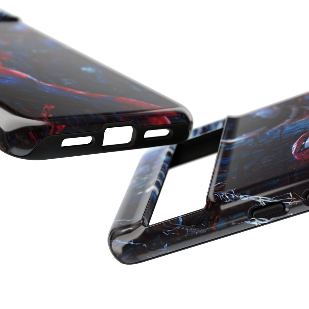 Venom x Spiderman Phone Case, Tough Cases for iPhones, Samsung, and Pixel