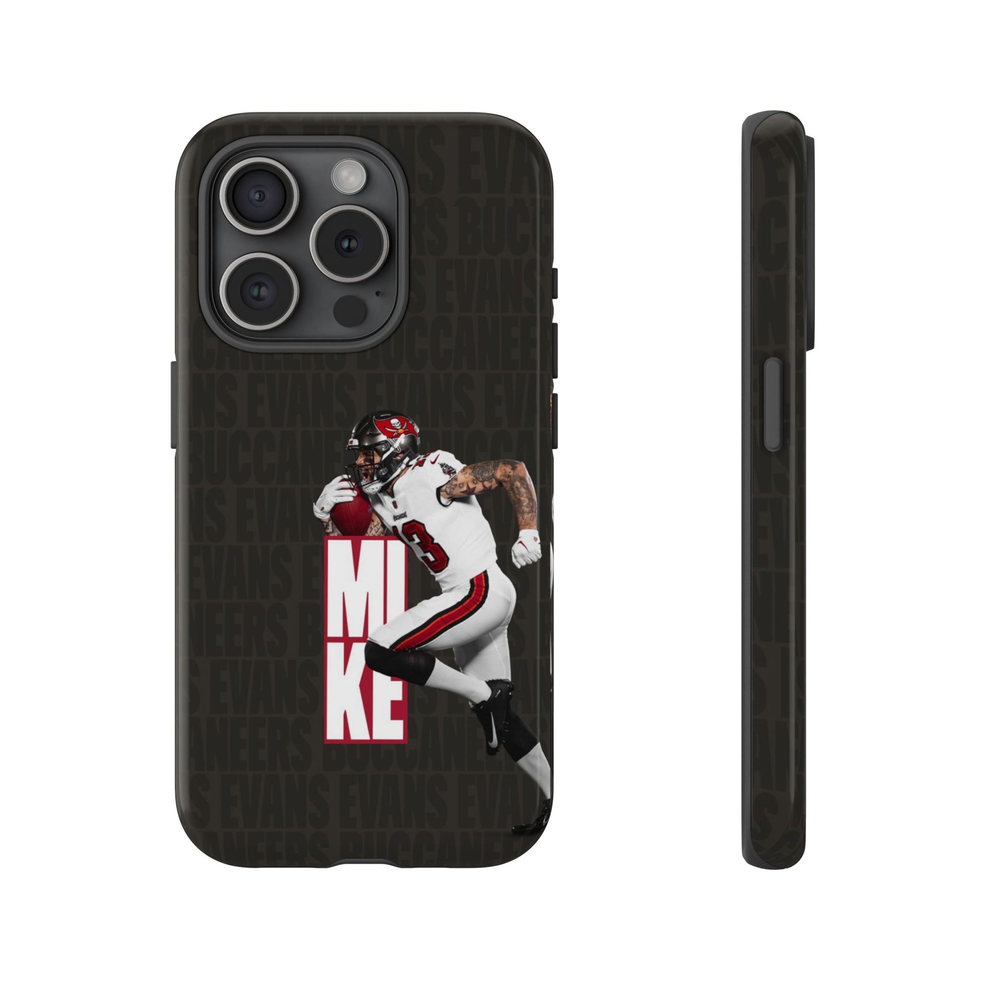 Mike Evans Football Tampa Bay Buccaneers Tough Cases for iPhones, Samsung, and Pixel