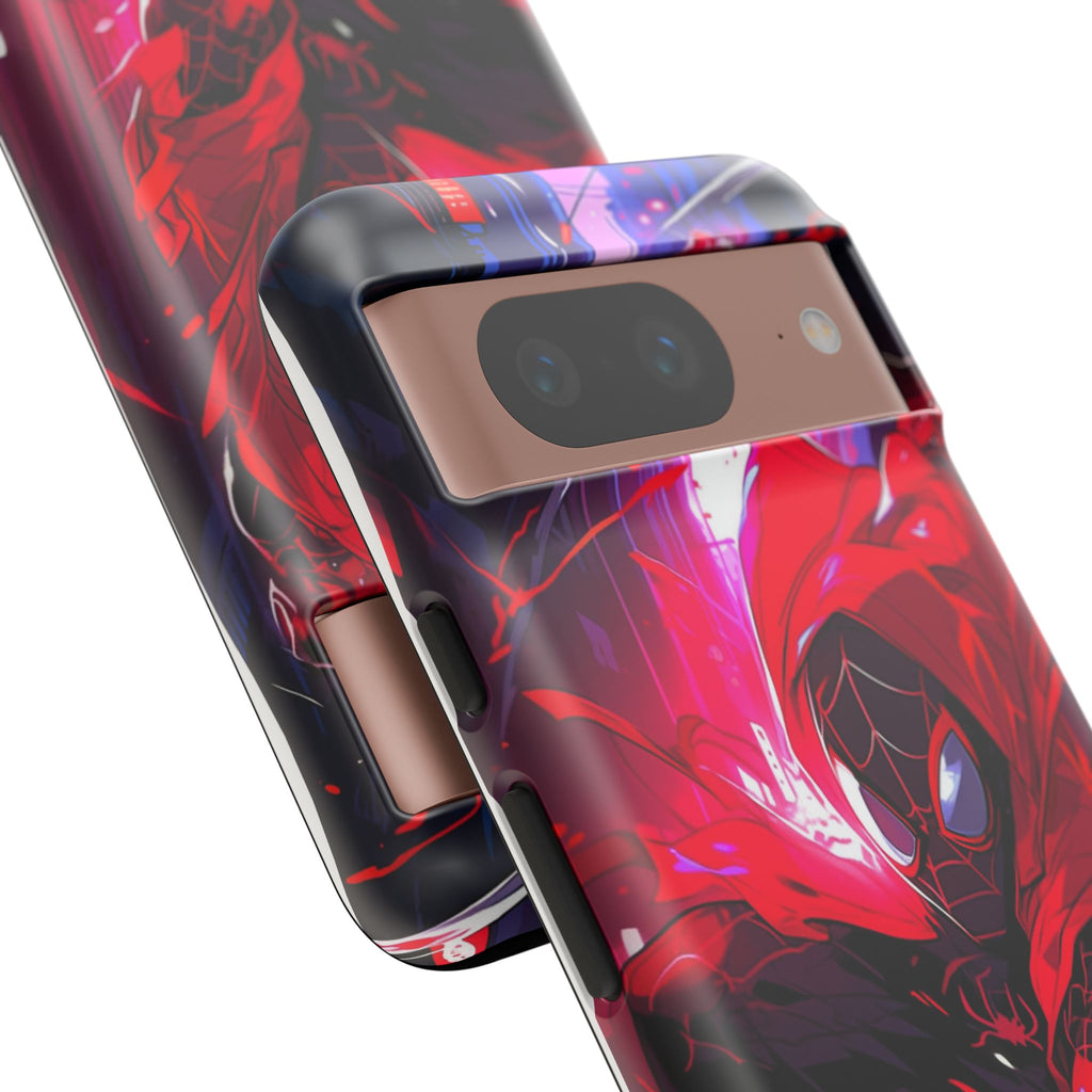Miles Morales Spiderman Phone Case, Tough Cases for iPhones, Samsung, and Pixel