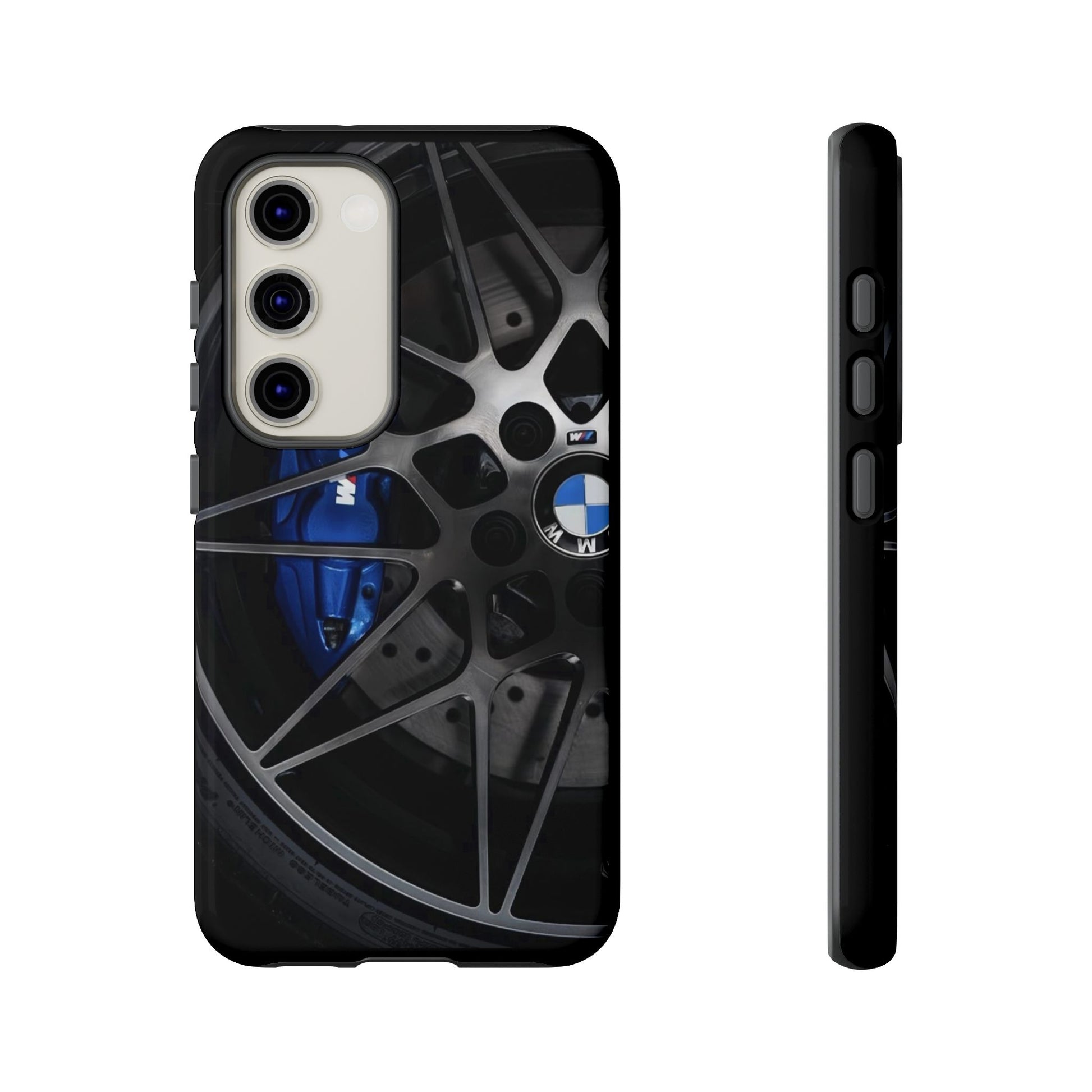 BMW M3 Racing Wheels Tough Cases for iPhones, Samsung, and Pixel