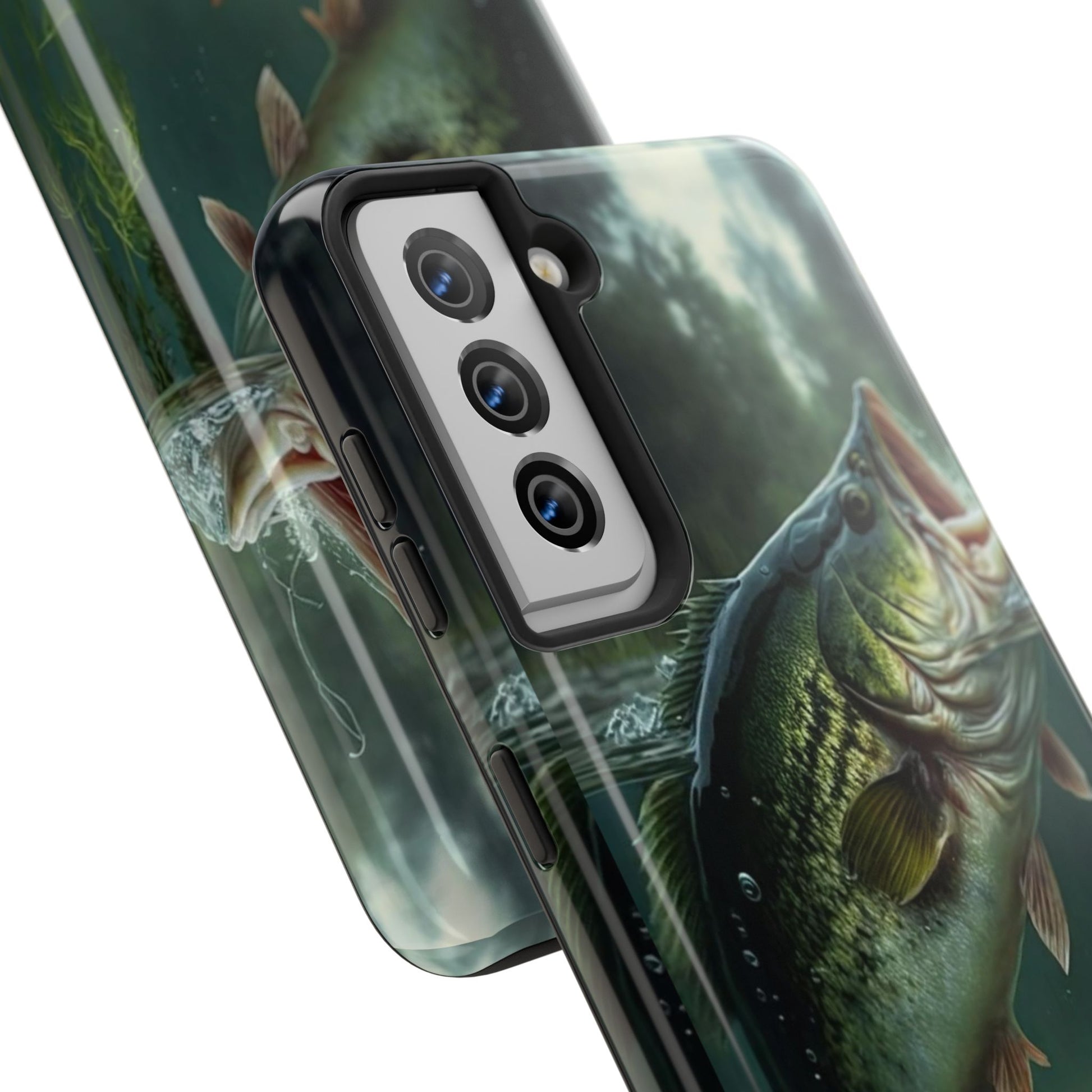 Large Mouth Bass Theme Phone Cases for iPhones & Samsung Phones