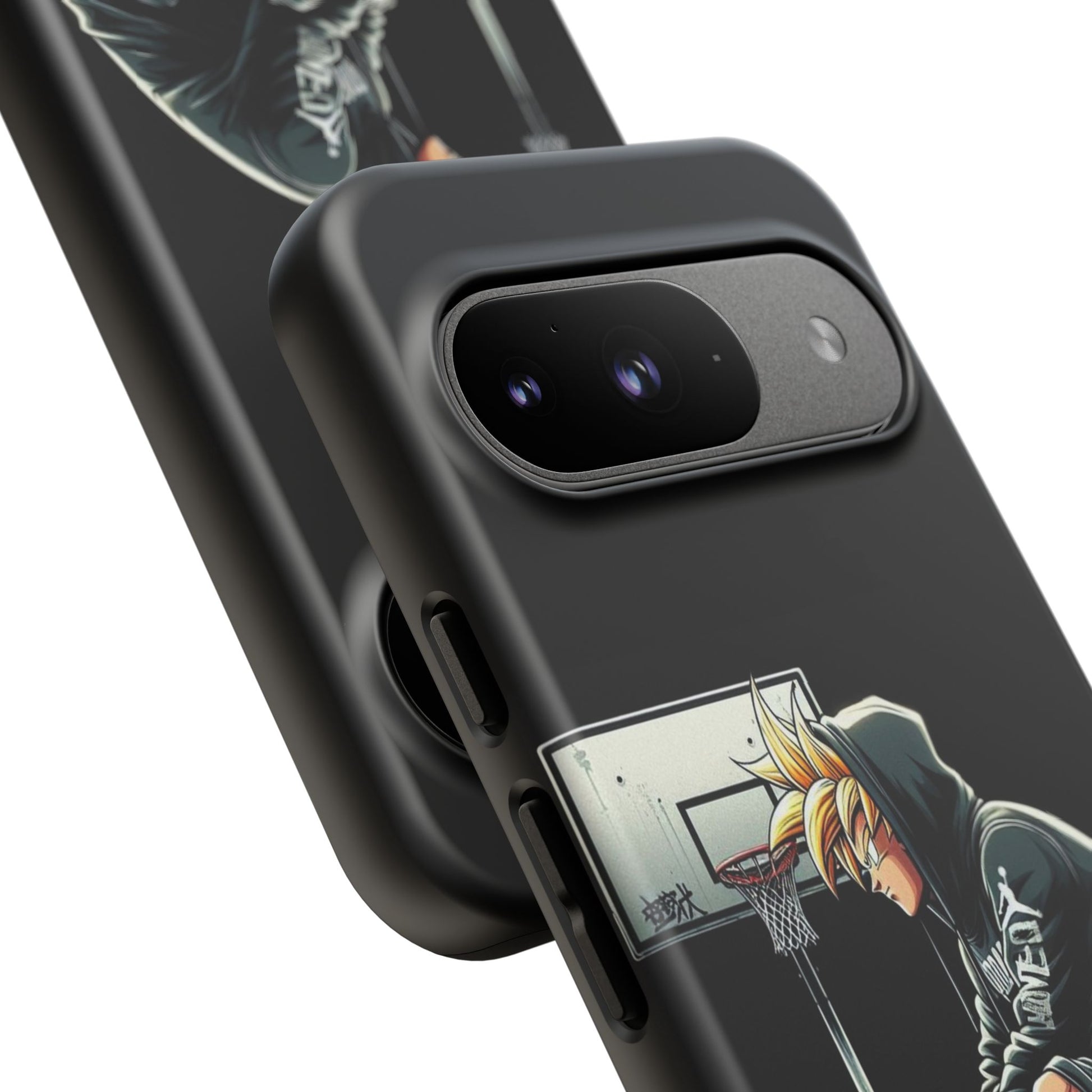Son Goku Basketball Tough Cases for iPhones, Samsung, and Pixel