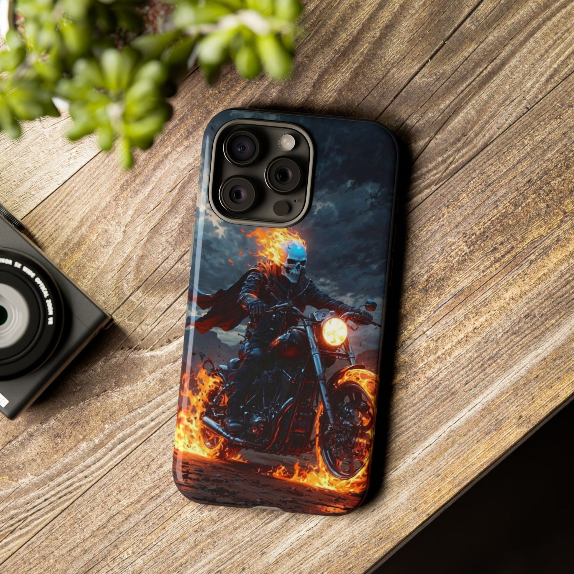 Marvel's Ghost Rider Tough Cases for iPhones, Samsung, and Pixel