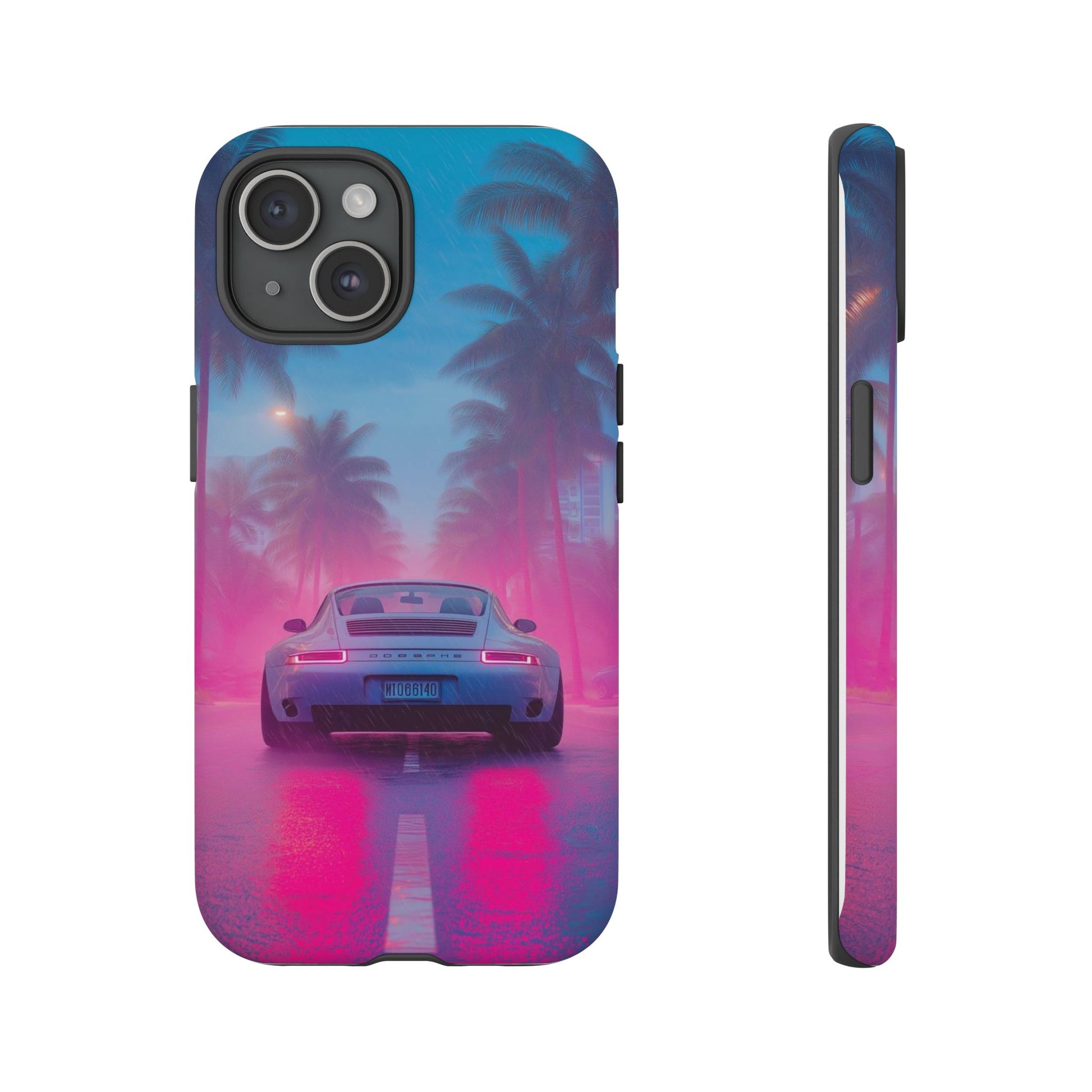 Miami Vice Porsche Phone Case for iPhone, Samsung Galaxy, & Pixel Phones