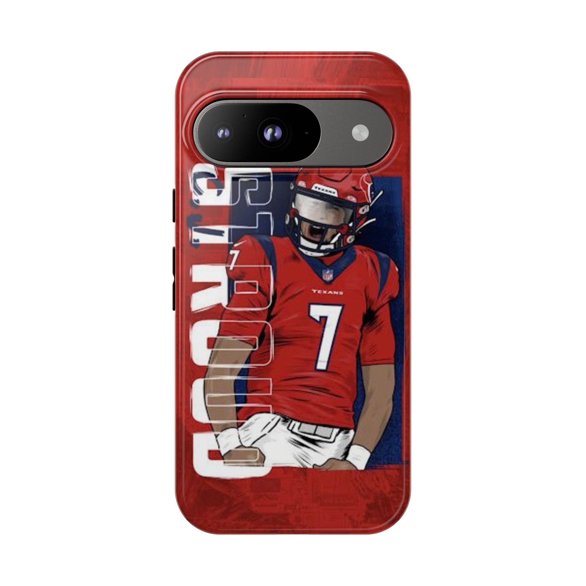 Houston Texans Football CJ Stroud Tough Cases for iPhones, Samsung, and Pixel