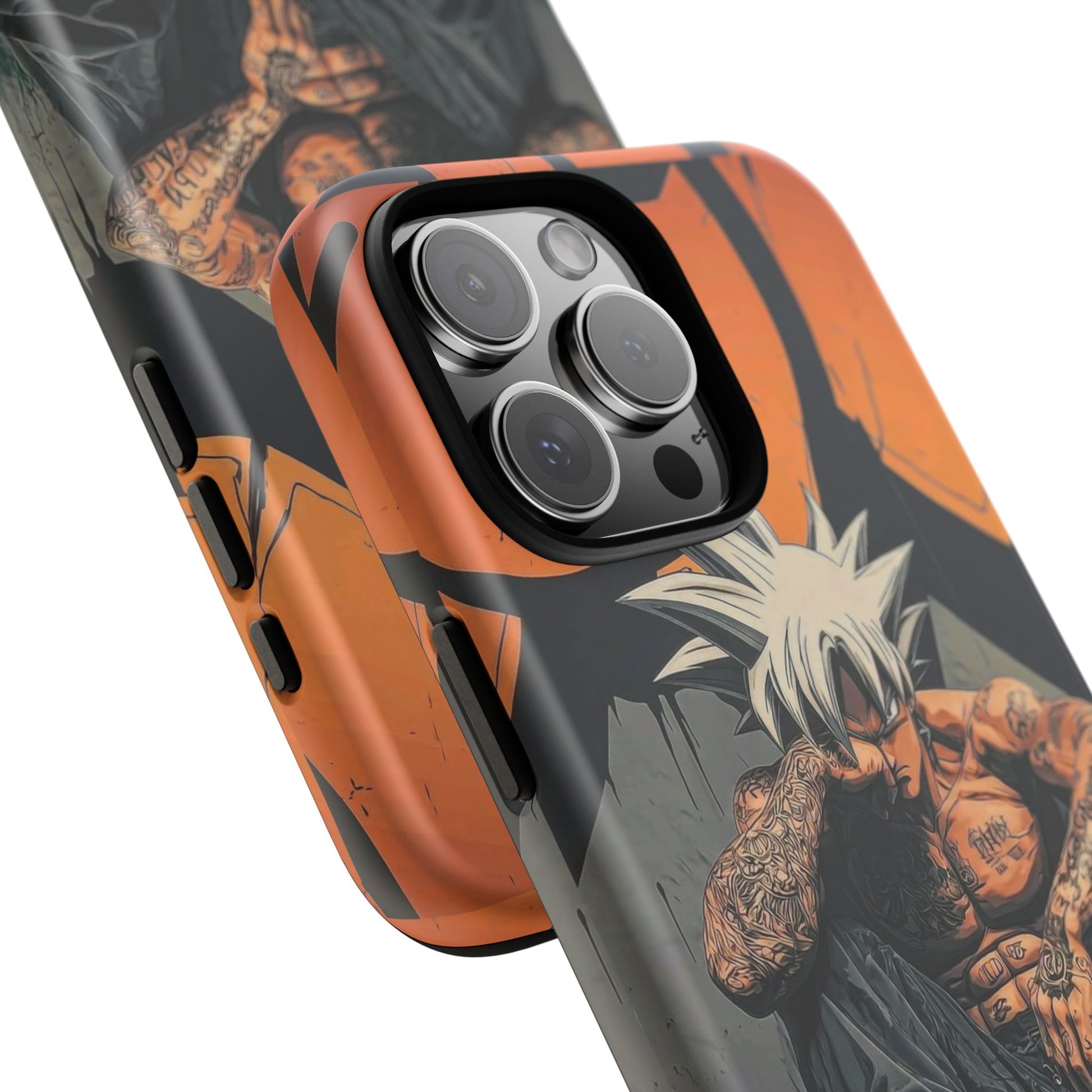 Anime DBZ Thug Tough Cases for iPhones, Samsung, and Pixel