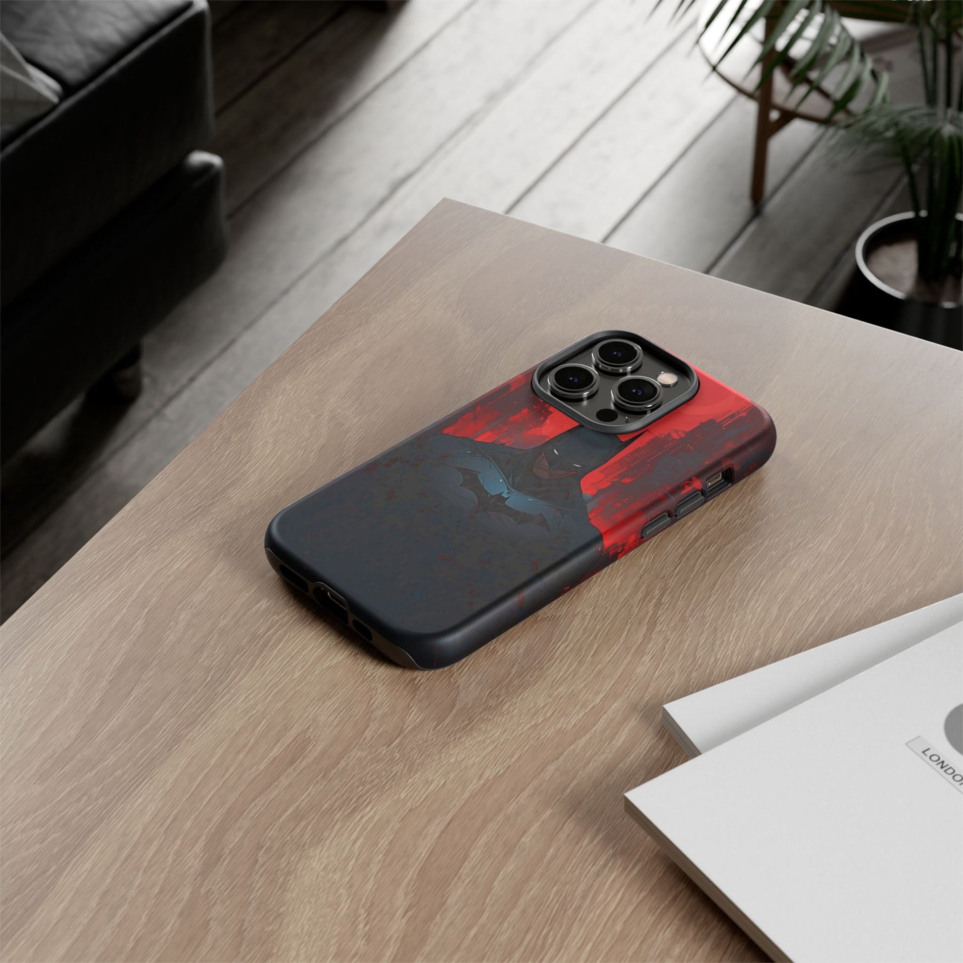 The Dark Knight Batman Tough Cases for iPhones, Samsung, and Pixel