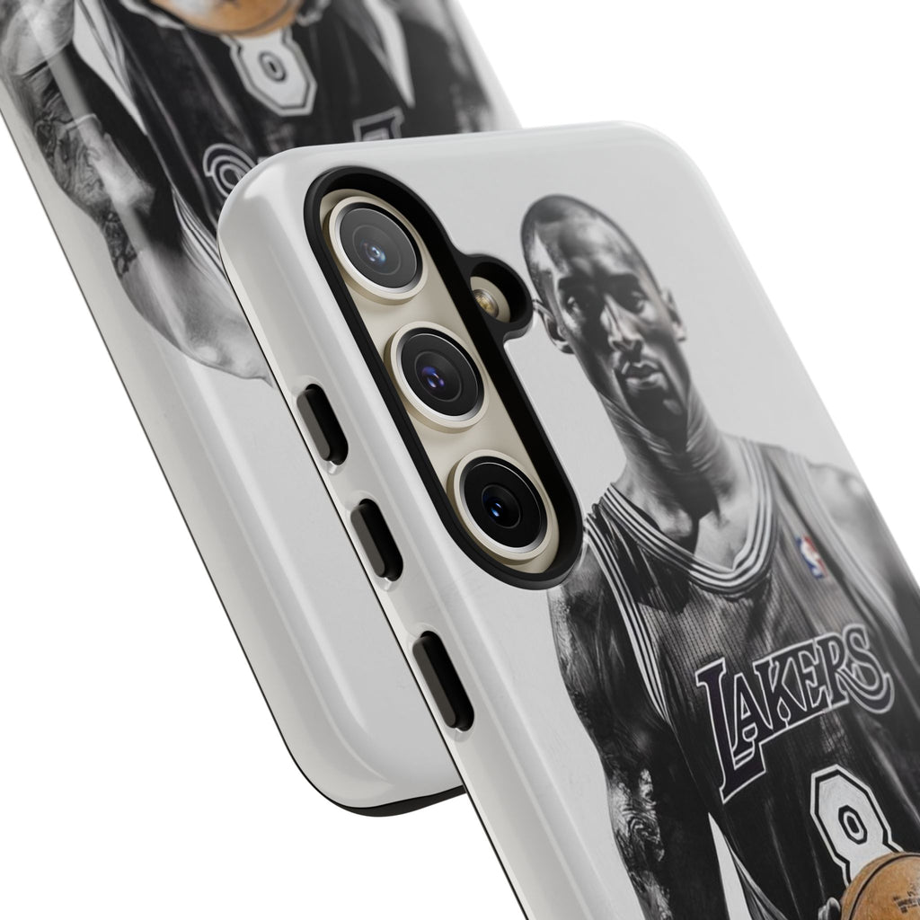 Kobe Basketball Art Tough Cases for iPhones, Samsung, and Pixel