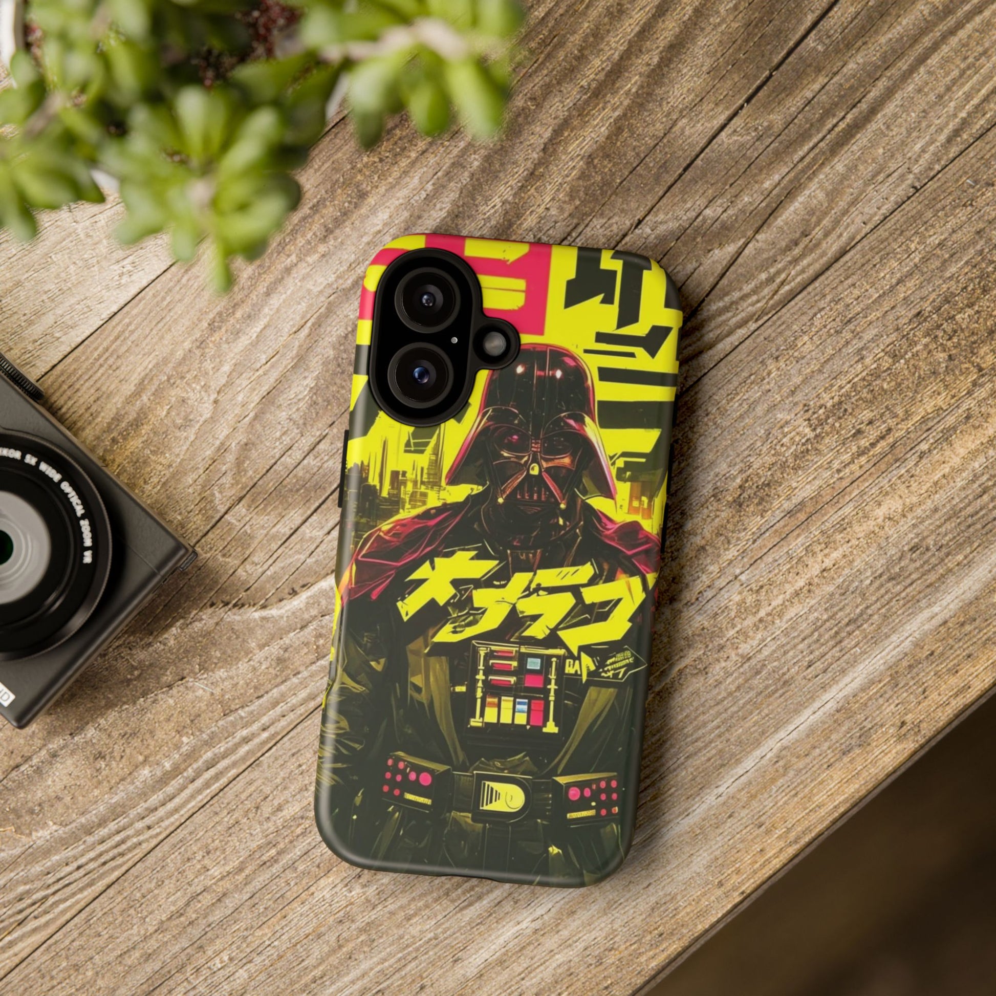Cyberpunk X Vader Tough Cases for iPhones, Samsung, and Pixel