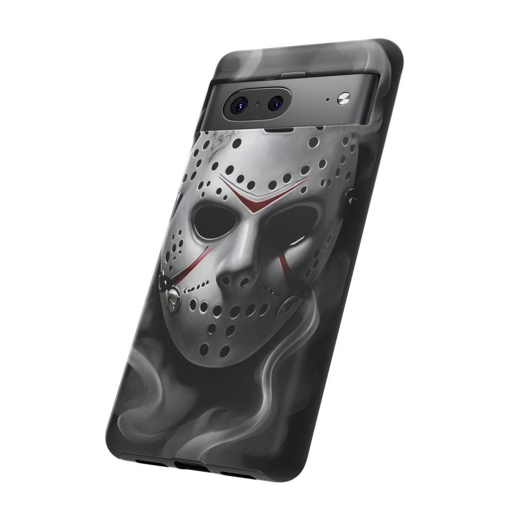 Friday the 13th Jason's Mask Tough Cases for iPhones, Samsung, and Pixel