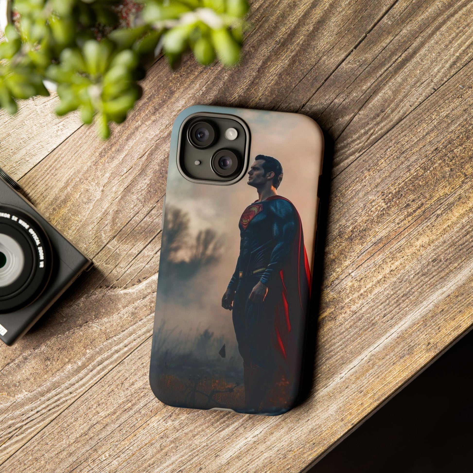 Henry Cavil Superman Tough Cases for iPhones, Samsung, and Pixel