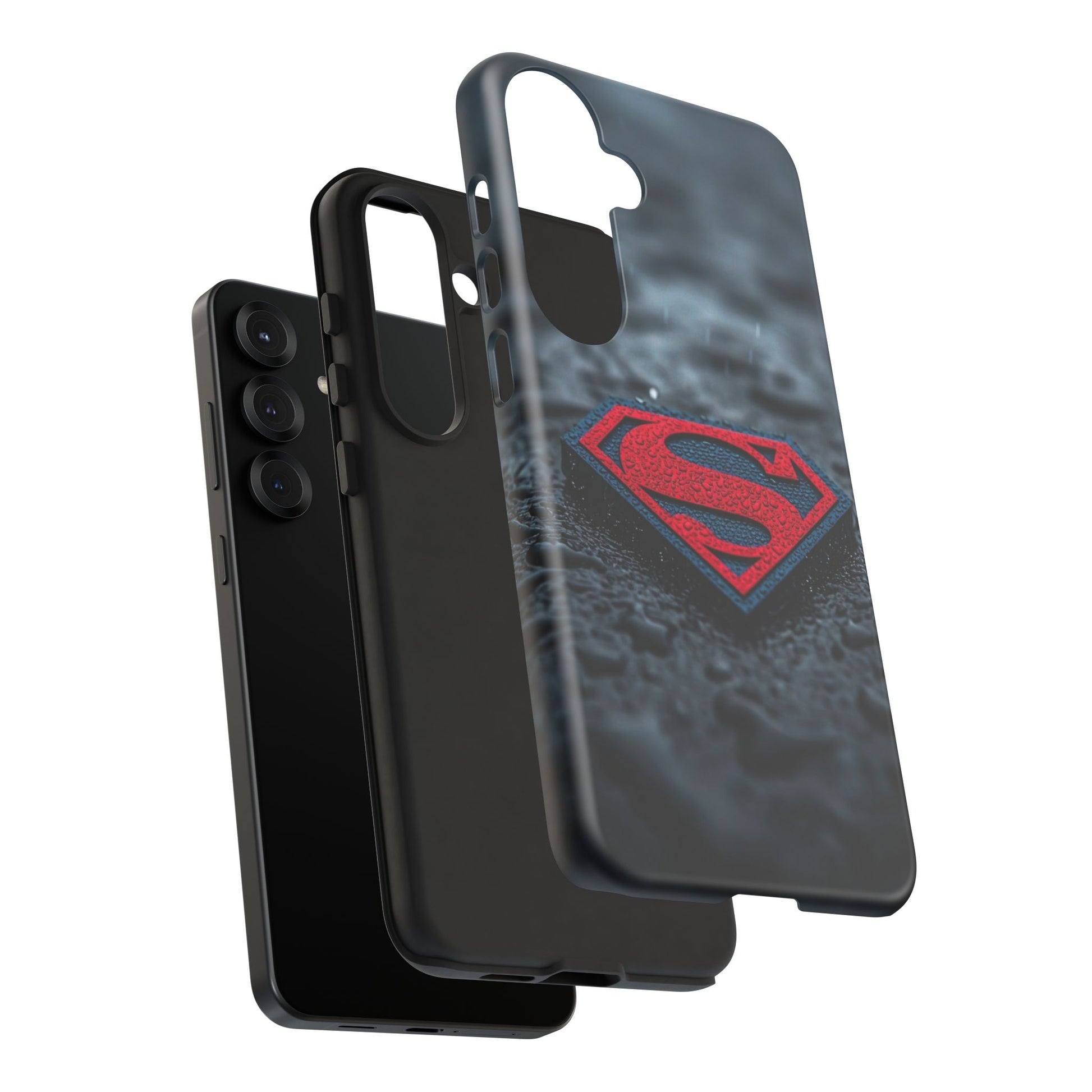 Superman Logo Tough Cases for iPhones, Samsung, and Pixel