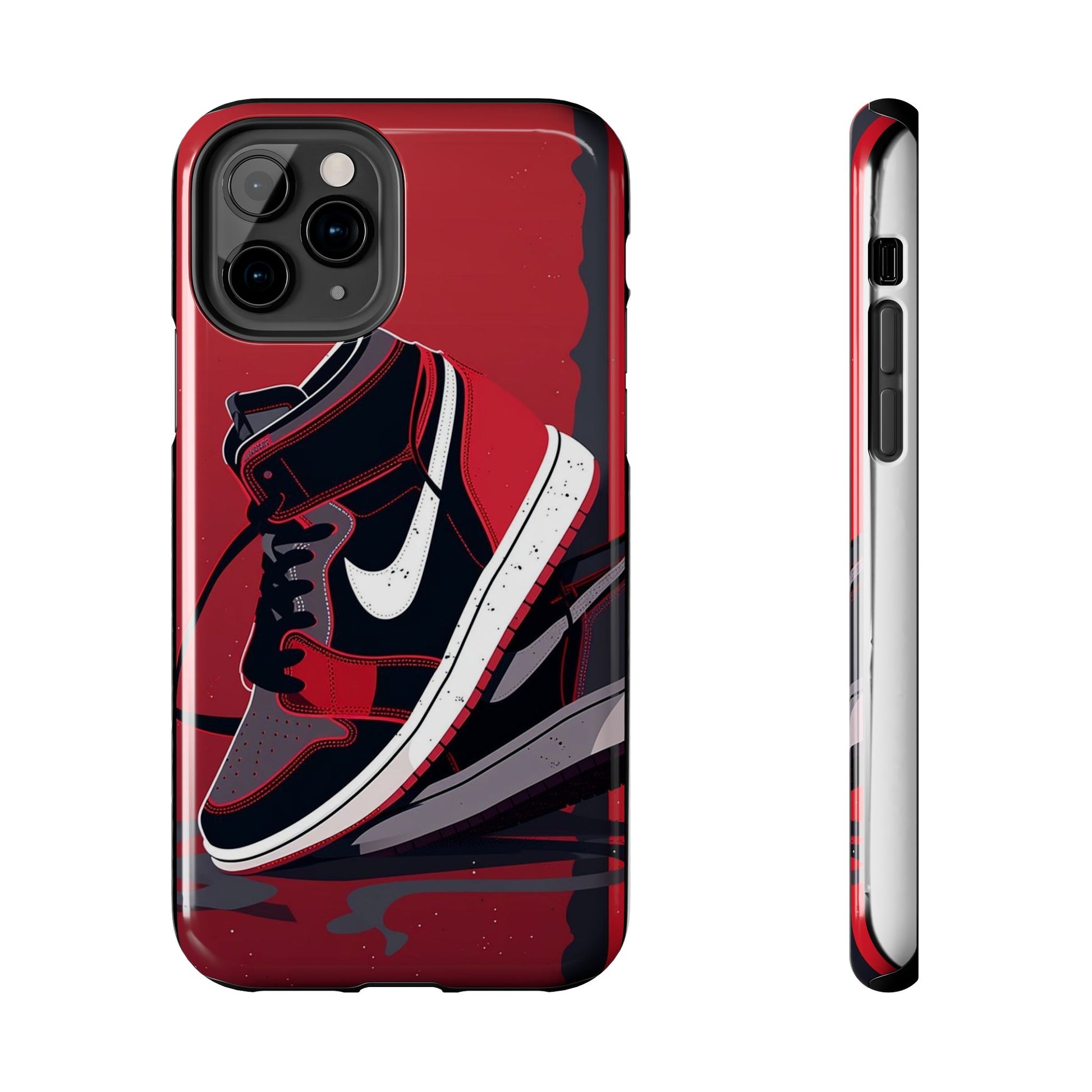 Retro Basketball Sneaker Art Phone Cases for iPhone & Samsung Galaxy Phones