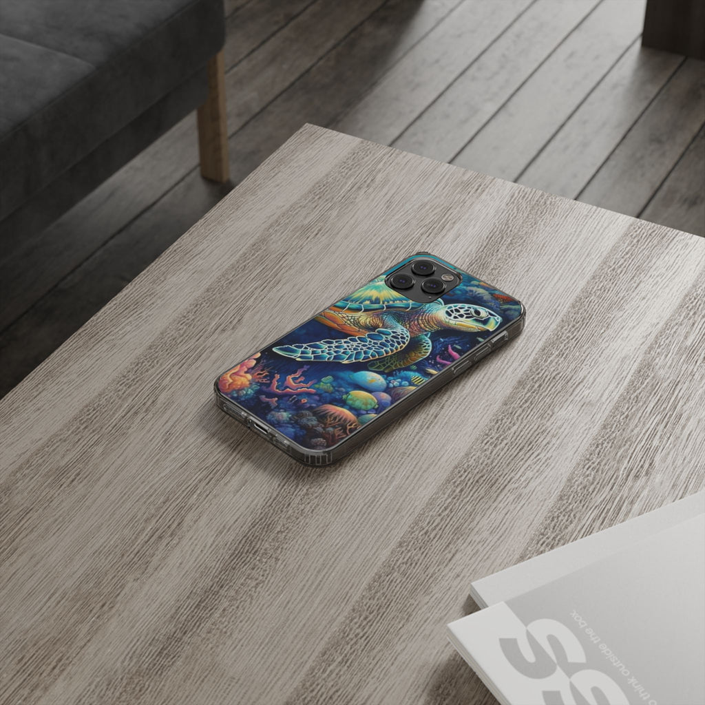 Beautiful Sea Turtle Themed Iphone, Samsung case