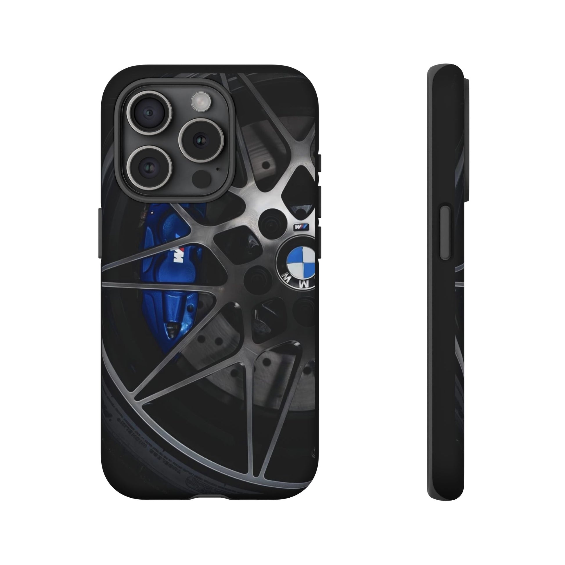 BMW M3 Racing Wheels Tough Cases for iPhones, Samsung, and Pixel