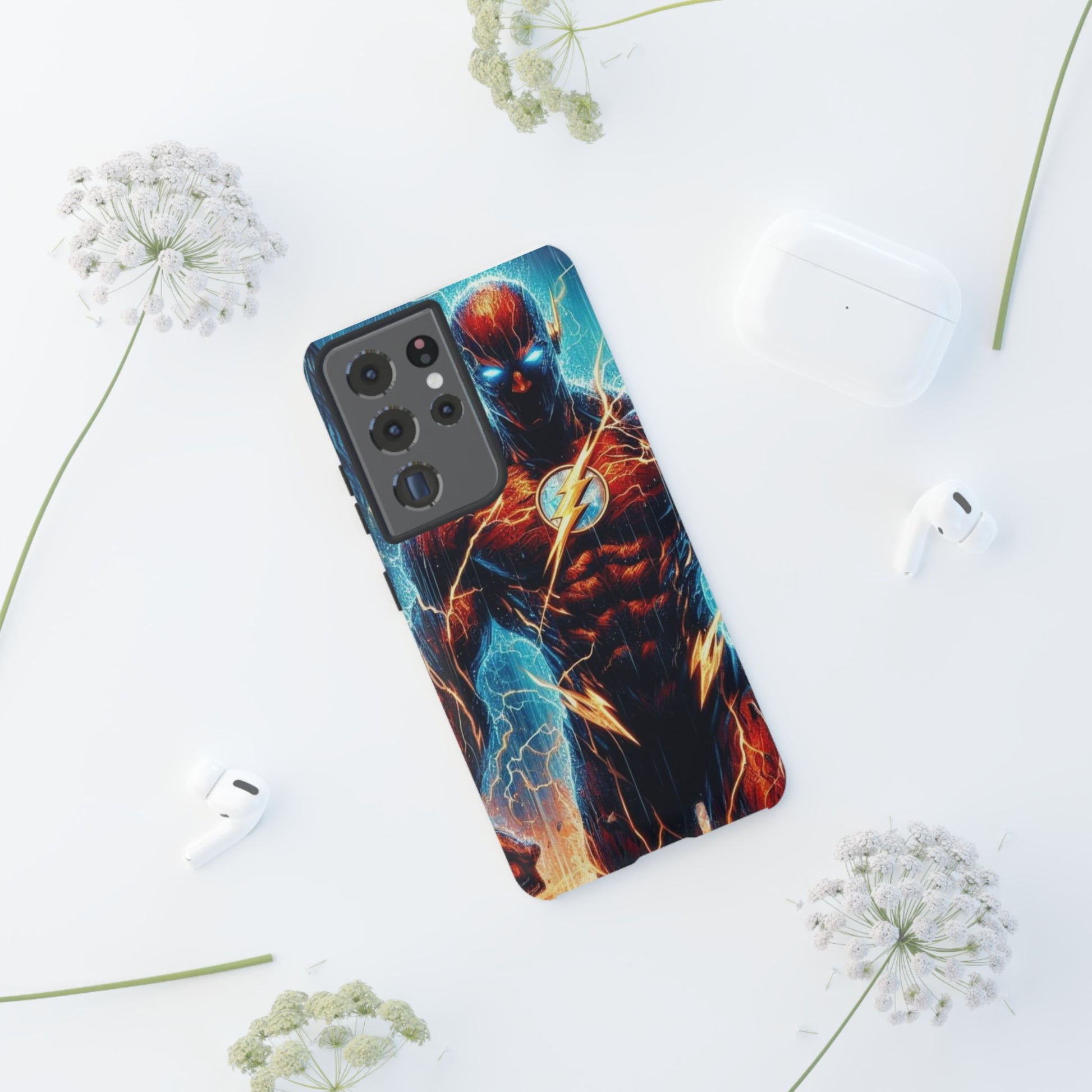 DC Comics The Flash Phone Case, Tough Cases for iPhones, Samsung, and Pixel