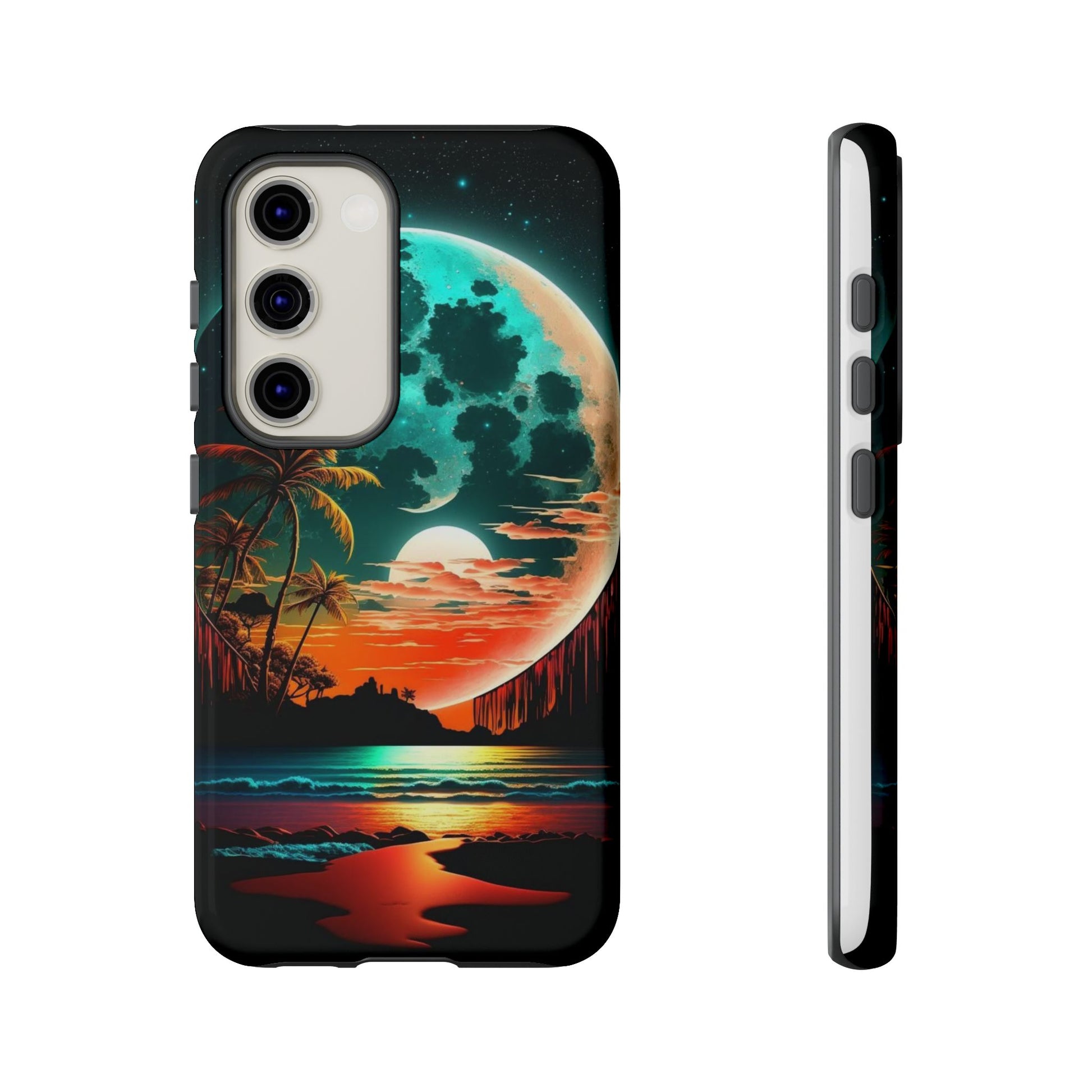 Fantasy Beach Sunset Landscape Phone Case for iPhone, Samsung Galaxy, & Pixel Phones