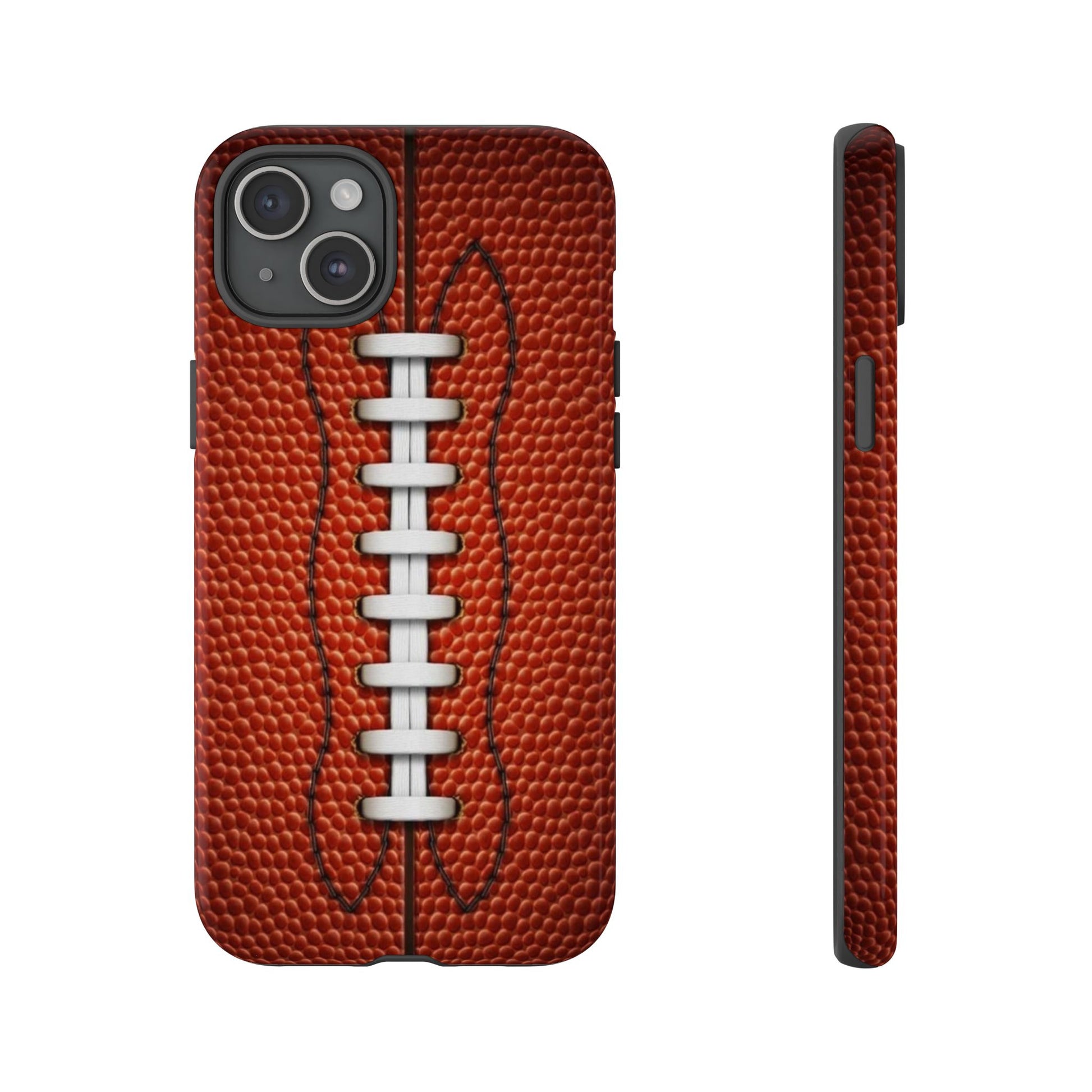 Football Pigskin Print Tough Cases for iPhones, Samsung, and Pixel