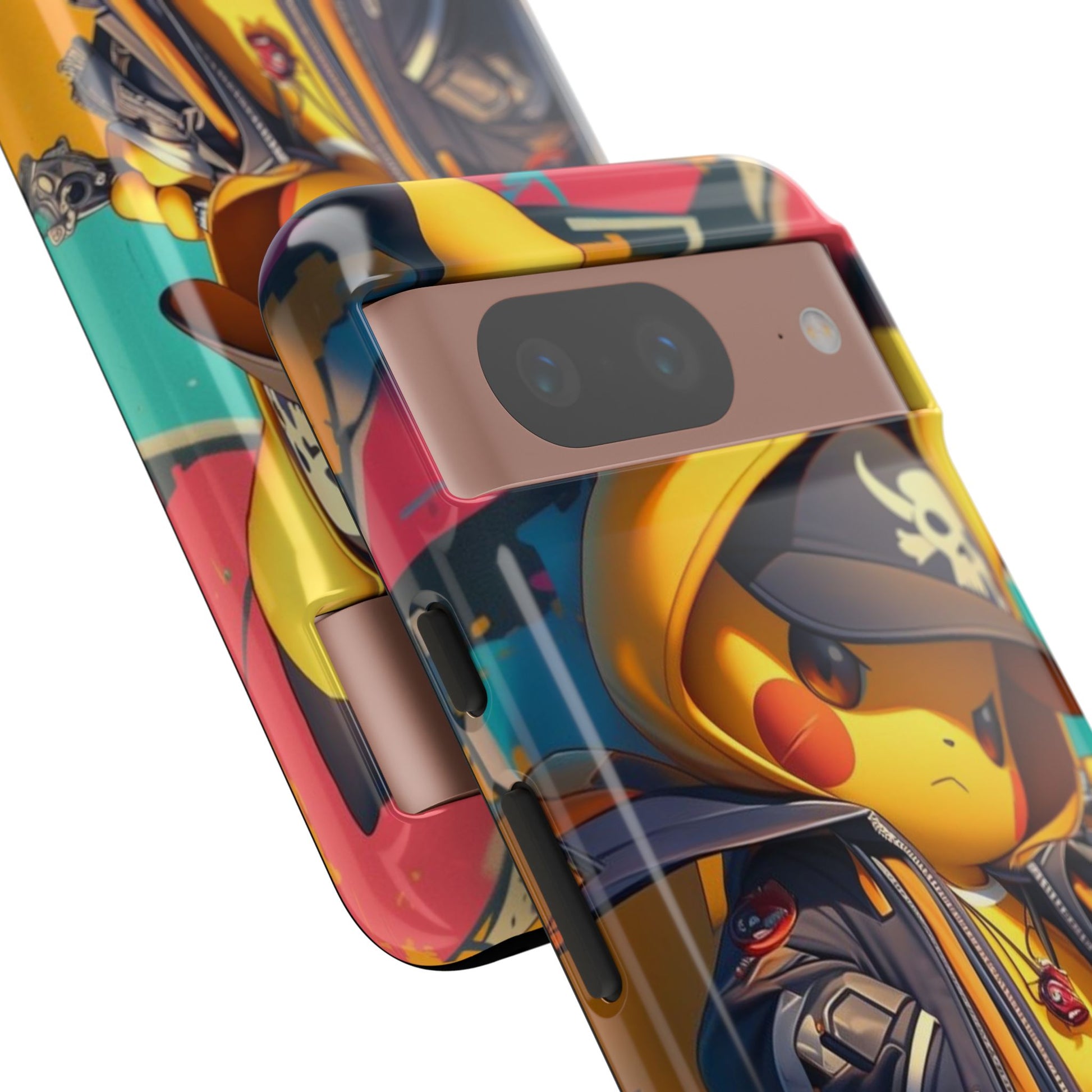 Cute Poke Bear Phone Case, Tough Cases for iPhones, Samsung, and Pixel