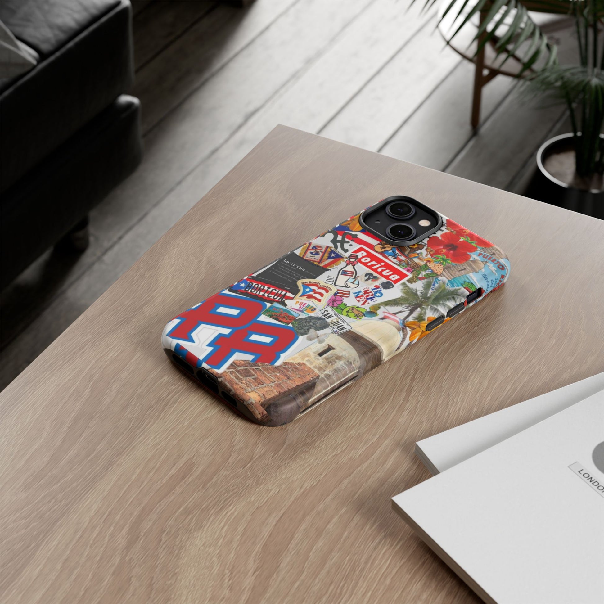 Puerto Rico Boricua Art Tough Cases for iPhones, Samsung, and Pixel