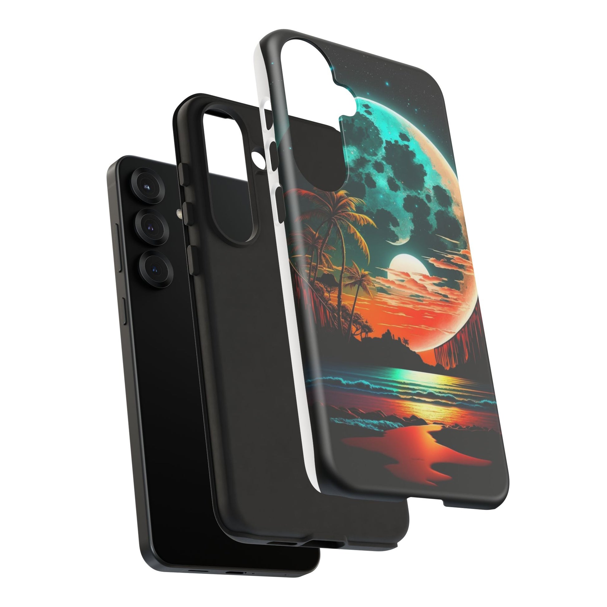 Fantasy Beach Sunset Landscape Phone Case for iPhone, Samsung Galaxy, & Pixel Phones