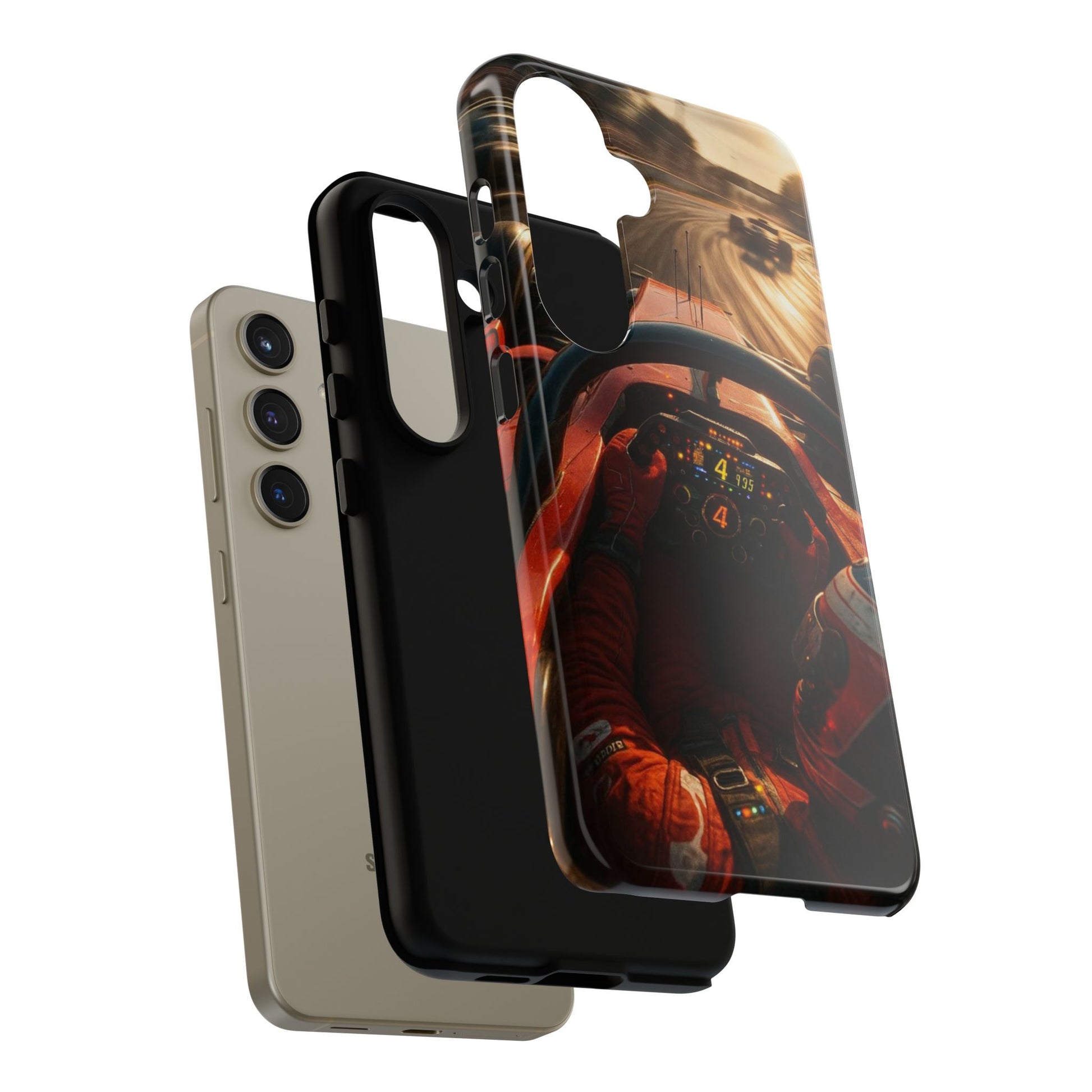 Formula 1 Cockpit Phone Case, Tough Cases for iPhones, Samsung, and Pixel